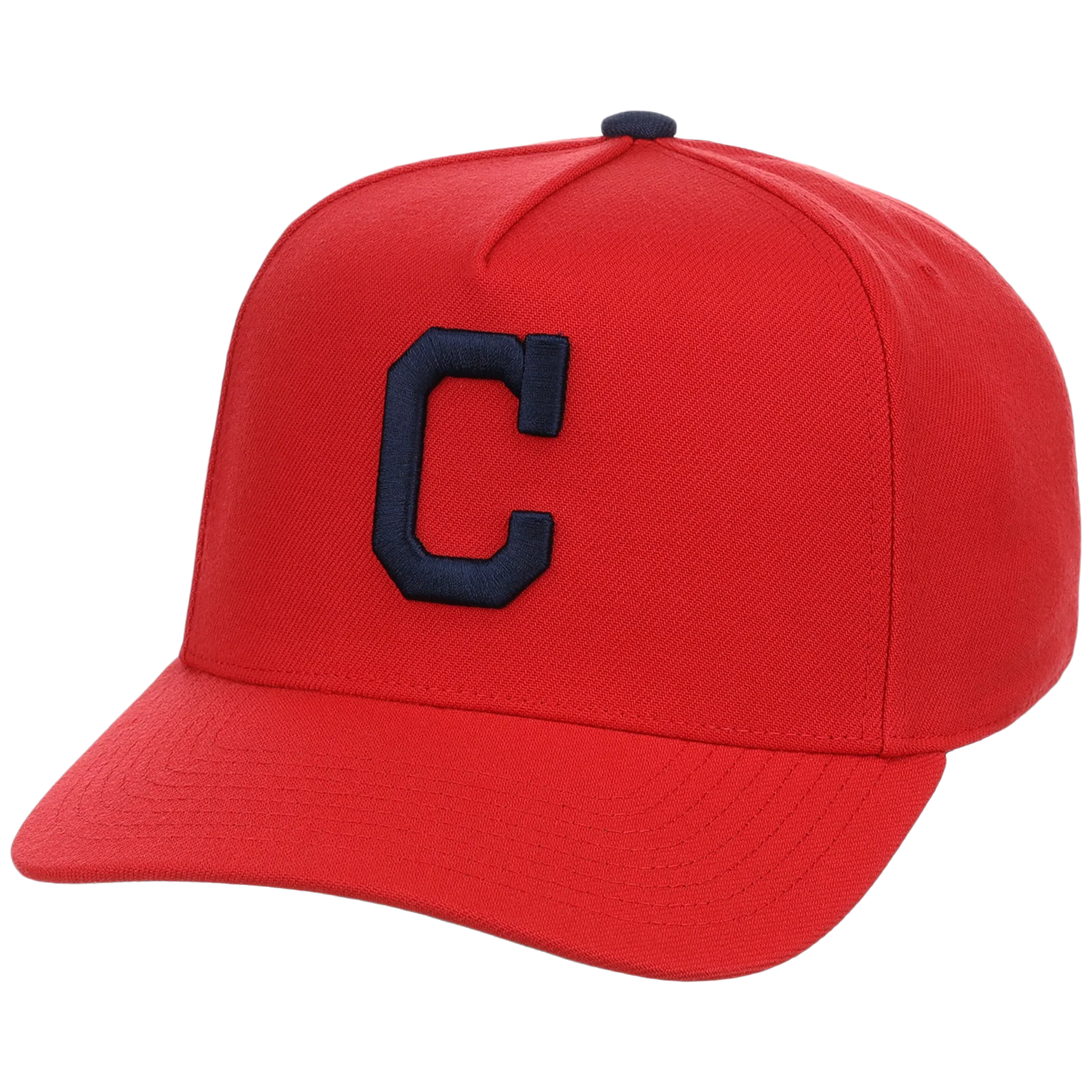 Cleveland Guardians Mitchell & Ness MLB 'Era Flip' Heritage Series Pro Pinch - Red/Red - Image 4