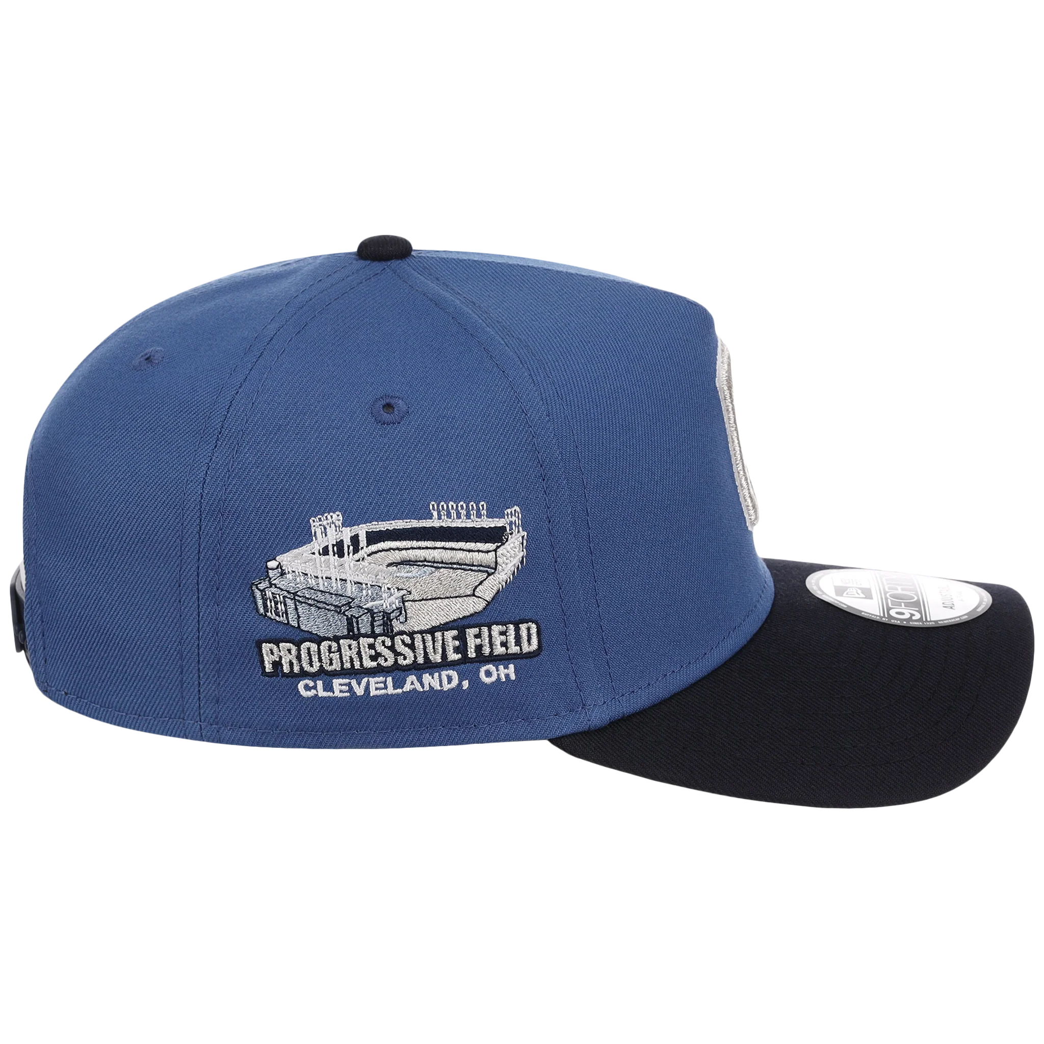 Cleveland Guardians MLB Indigo Navy New Era 9FORTY - Image 3