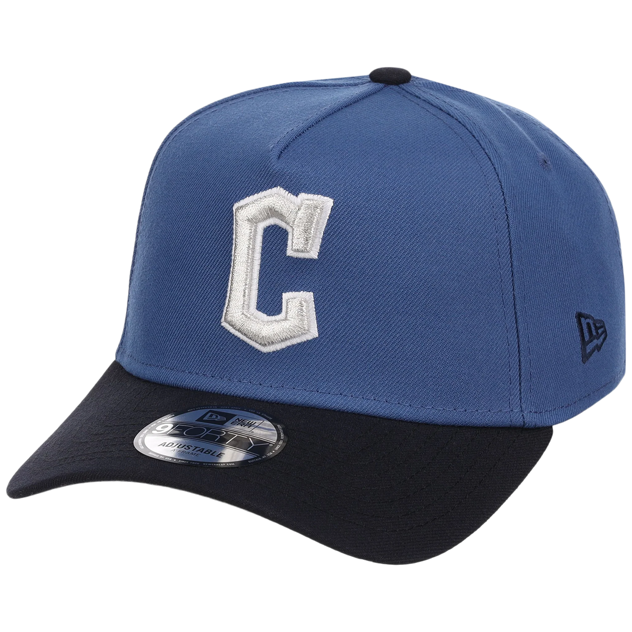 Cleveland Guardians MLB Indigo Navy New Era 9FORTY - Image 4