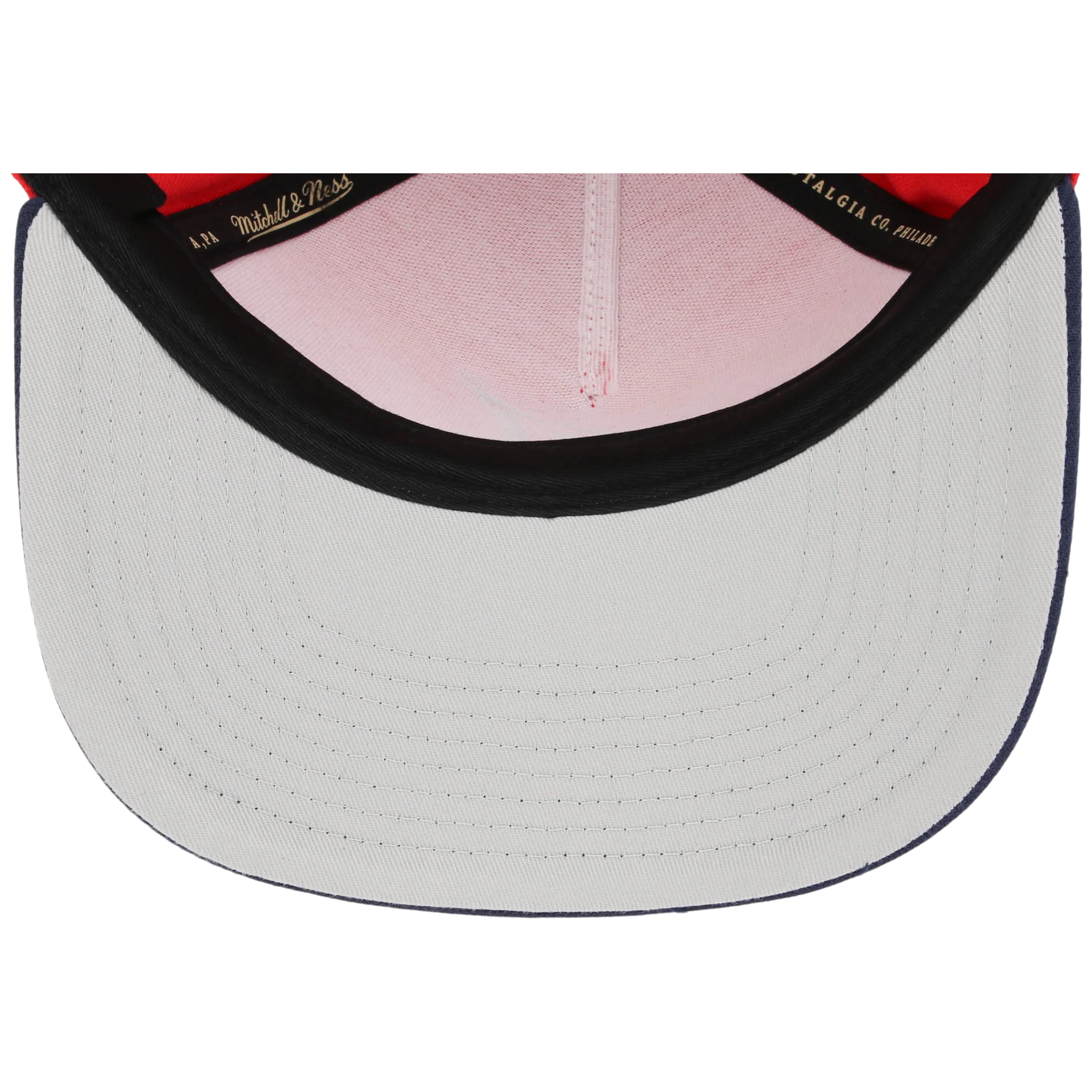 Cleveland Indians Mitchell & Ness MLB 'Era Flip' Heritage Series Pro Pinch - Red/Navy - Image 2