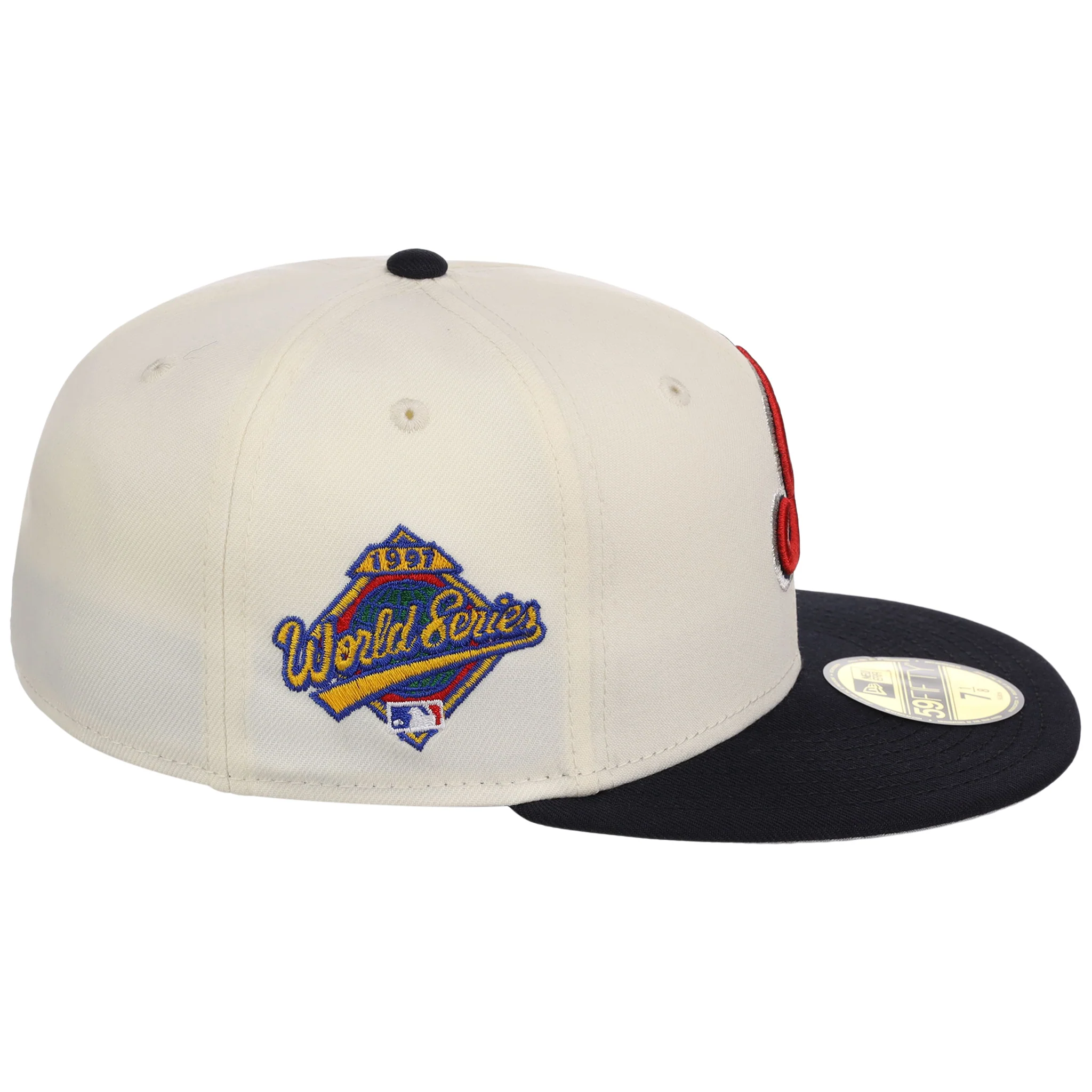 Cleveland Indians MLB Chrome OTC New Era 59FIFTY - Image 3
