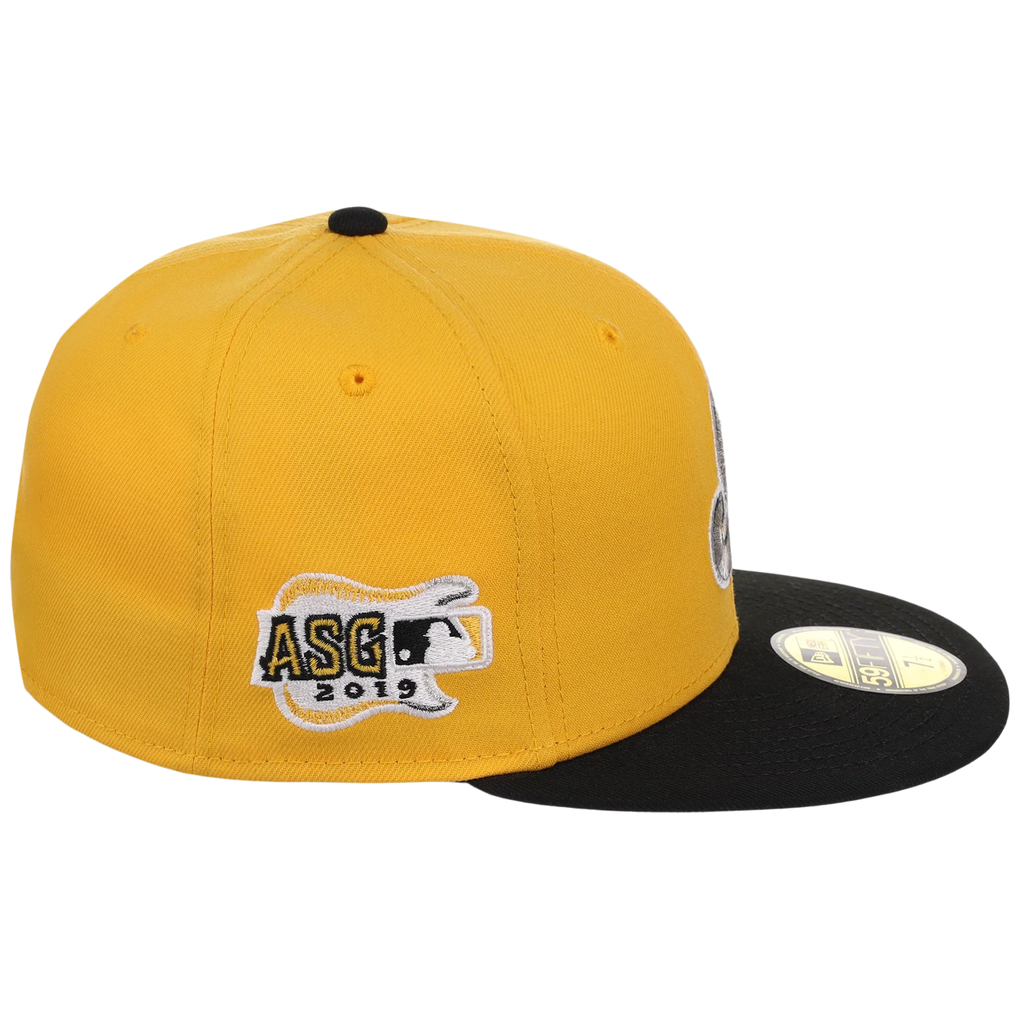 Cleveland Indians The Chamber New Era 59FIFTY - Golden Yellow/Black - Image 3