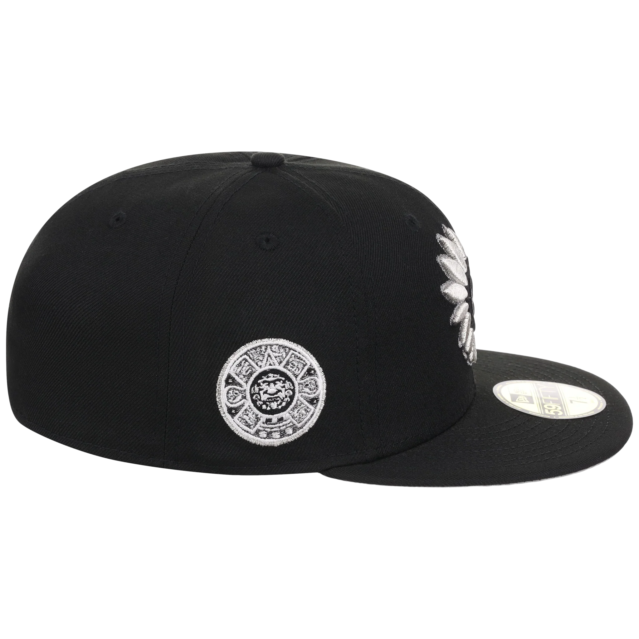 Crown the City: Mexico City - Aztec 2.0 New Era 59FIFTY (Black/Black) - Image 3