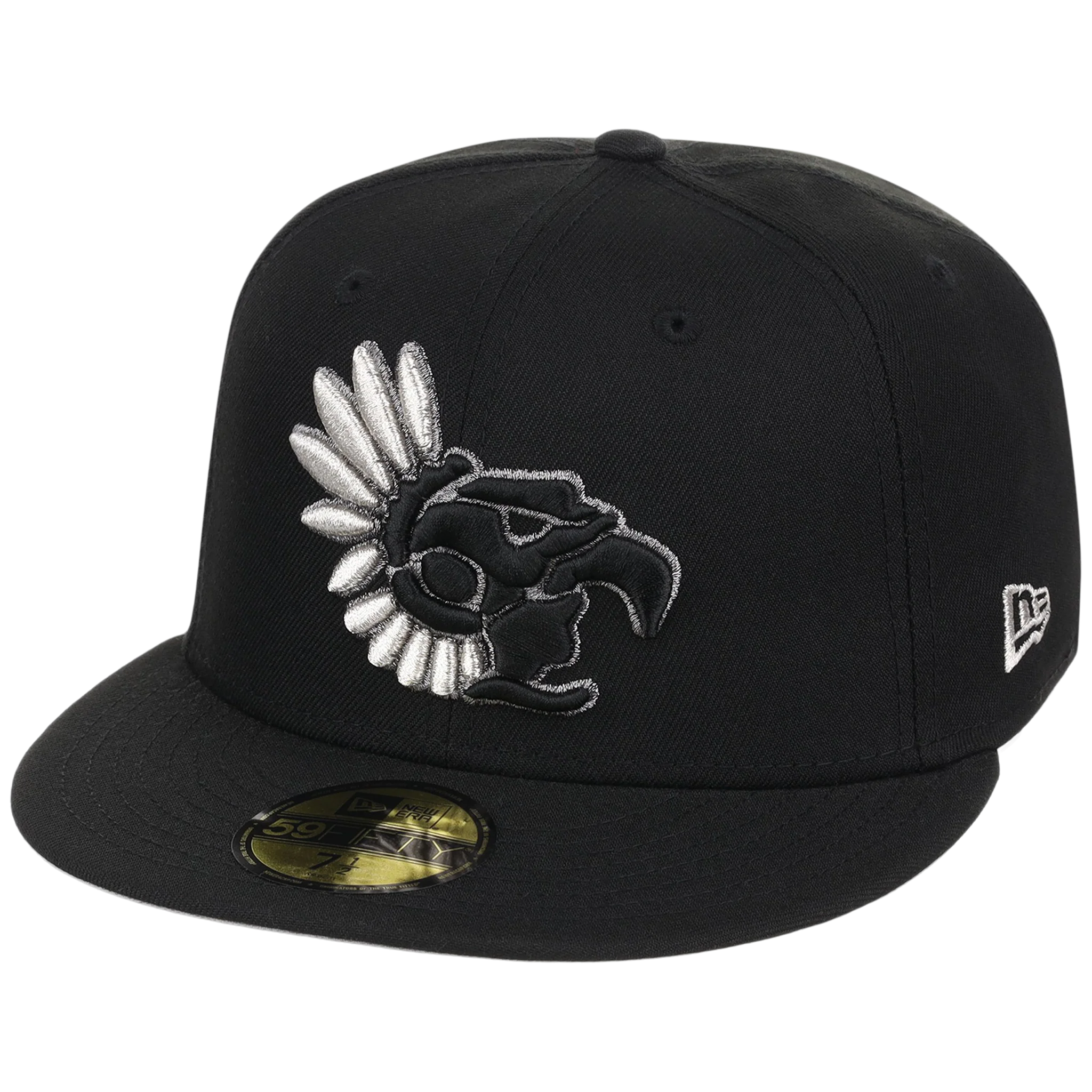 Crown the City: Mexico City - Aztec 2.0 New Era 59FIFTY (Black/Black) - Image 4