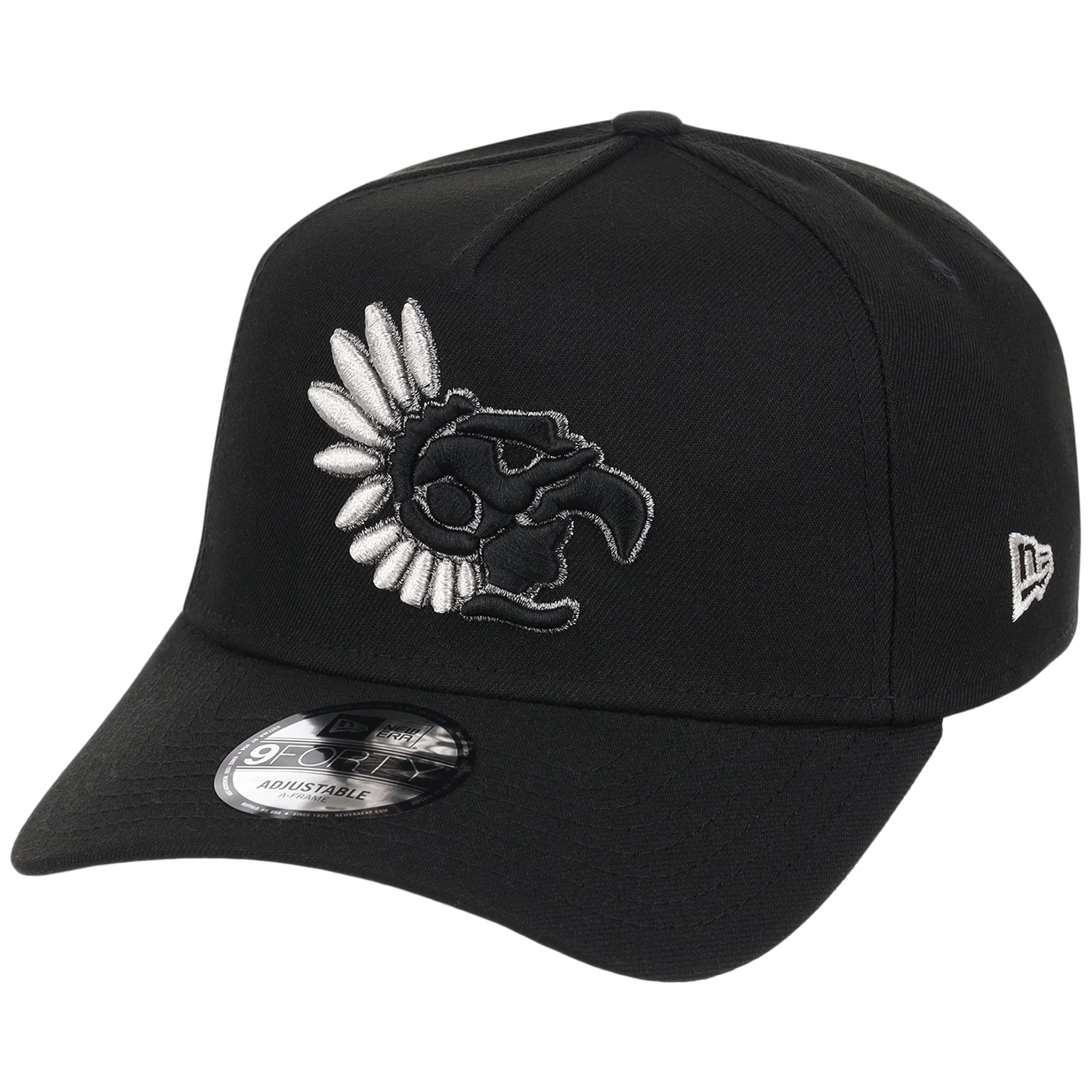 Crown the City: Mexico City - Aztec 2.0 New Era 9FORTY (Black/Black) - Image 4