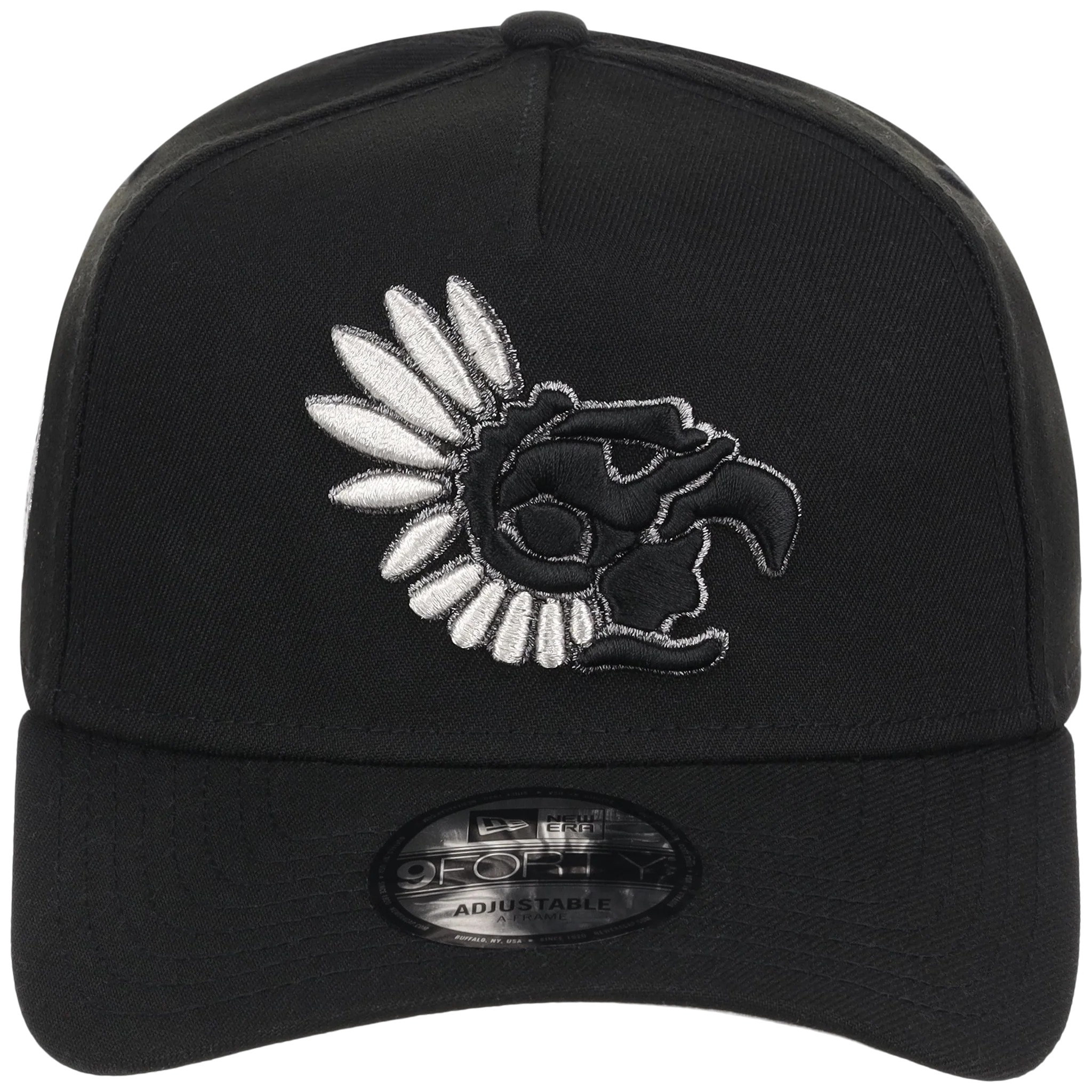 Crown the City: Mexico City - Aztec 2.0 New Era 9FORTY (Black/Black) - Image 5