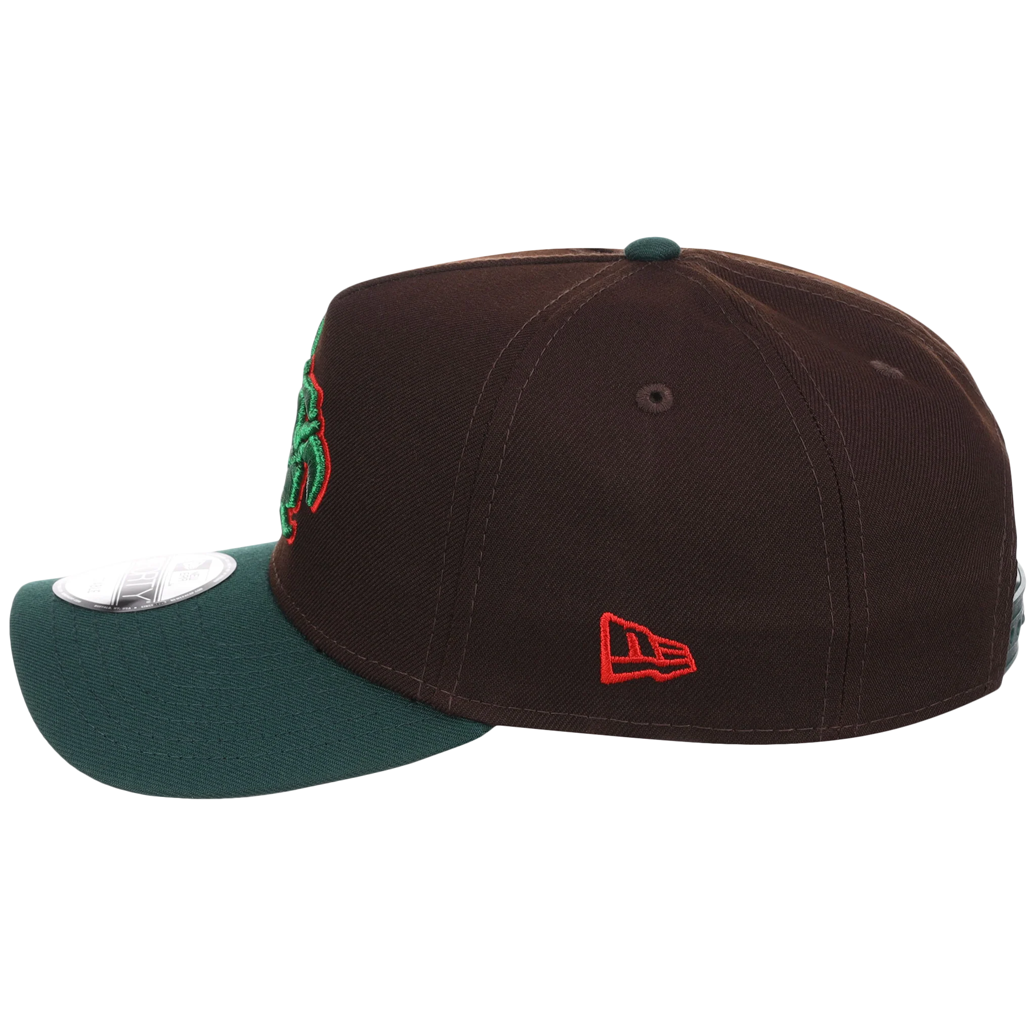 Crown the City: Mexico City - Aztec 2.0 New Era 9FORTY (Black/Dark Green) - Image 6