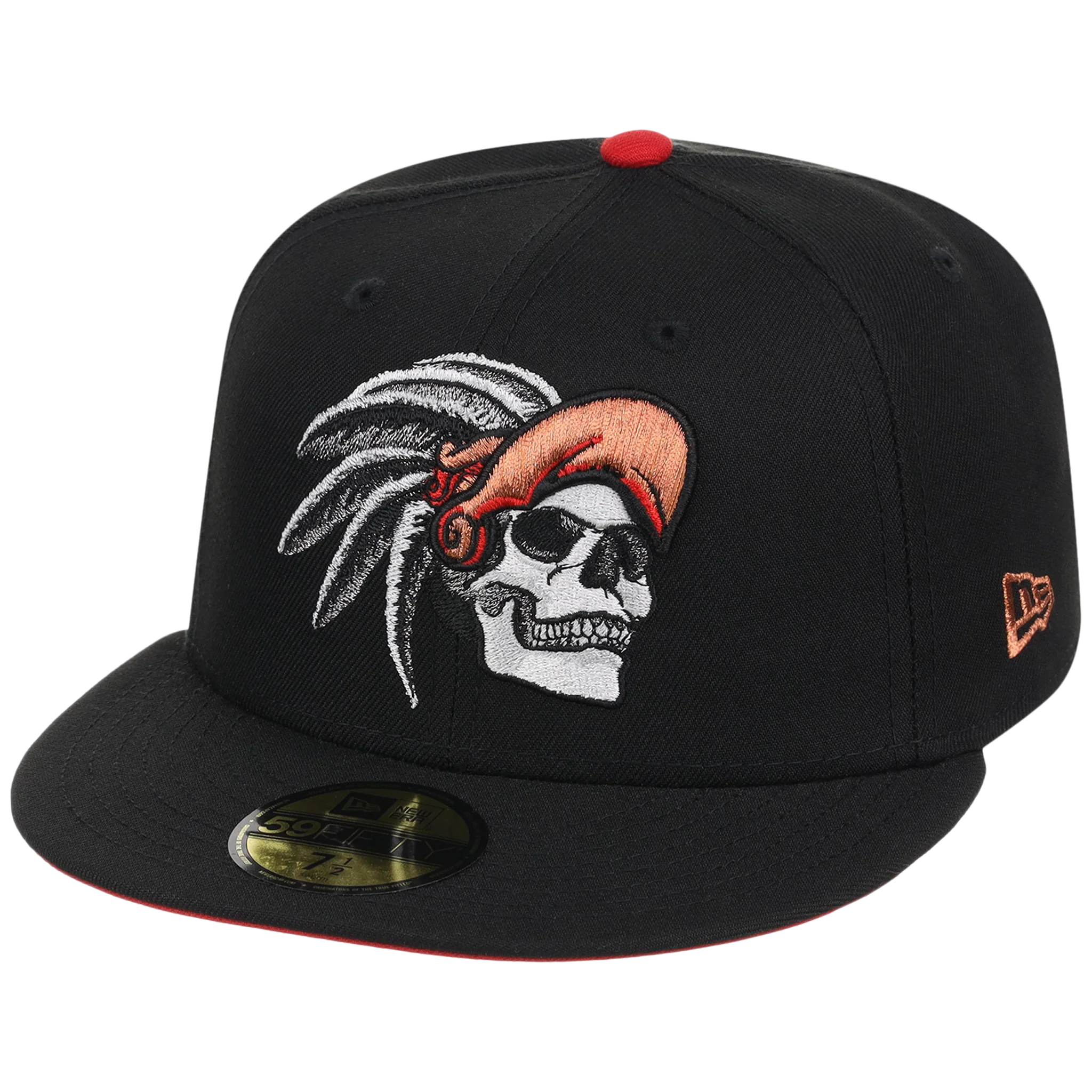 Crown the City: Mexico City - Aztec Head New Era 59FIFTY (Black/Black) - Image 4