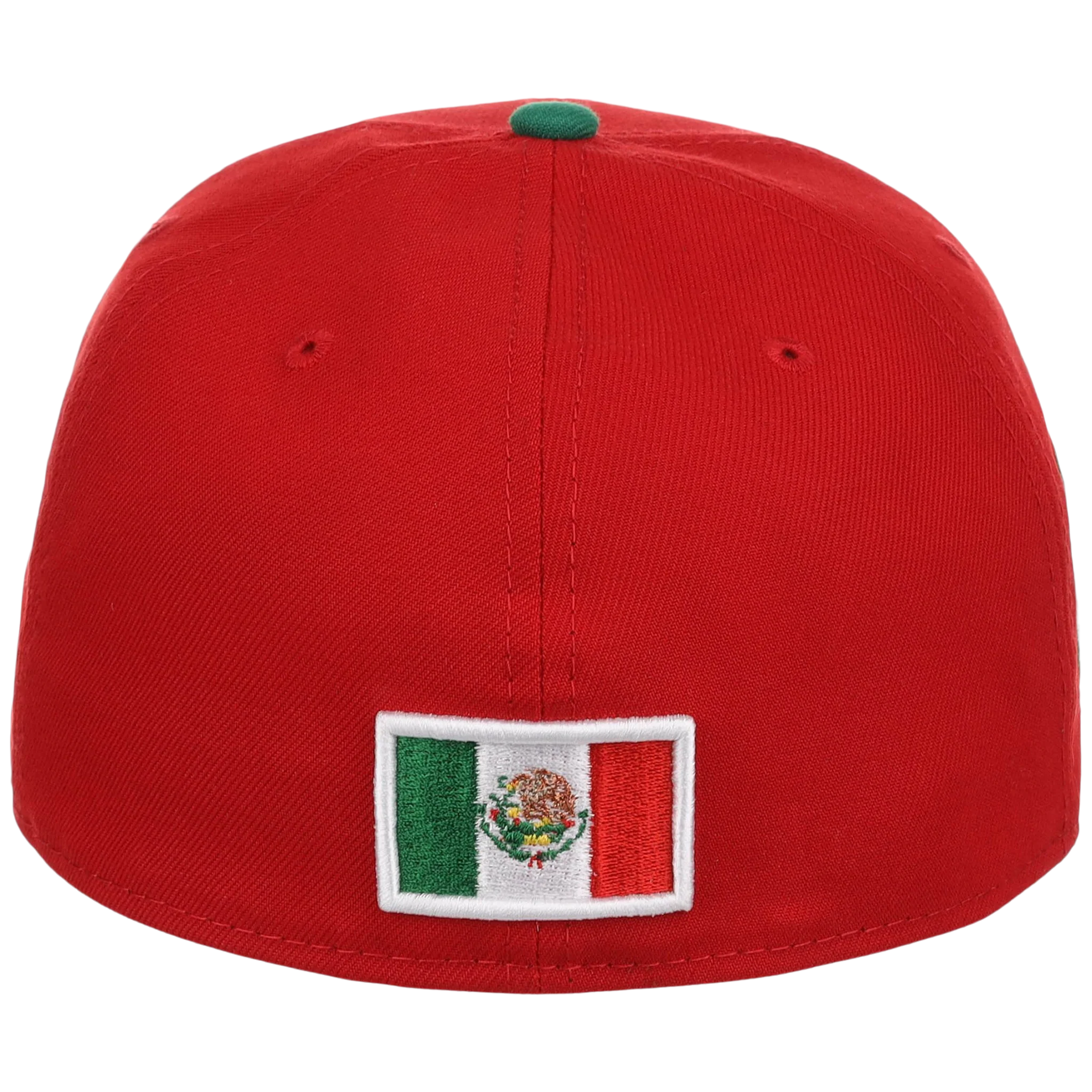Crown the City: Mexico City - Aztec Head New Era 59FIFTY (Red/Dark Green) - Image 7