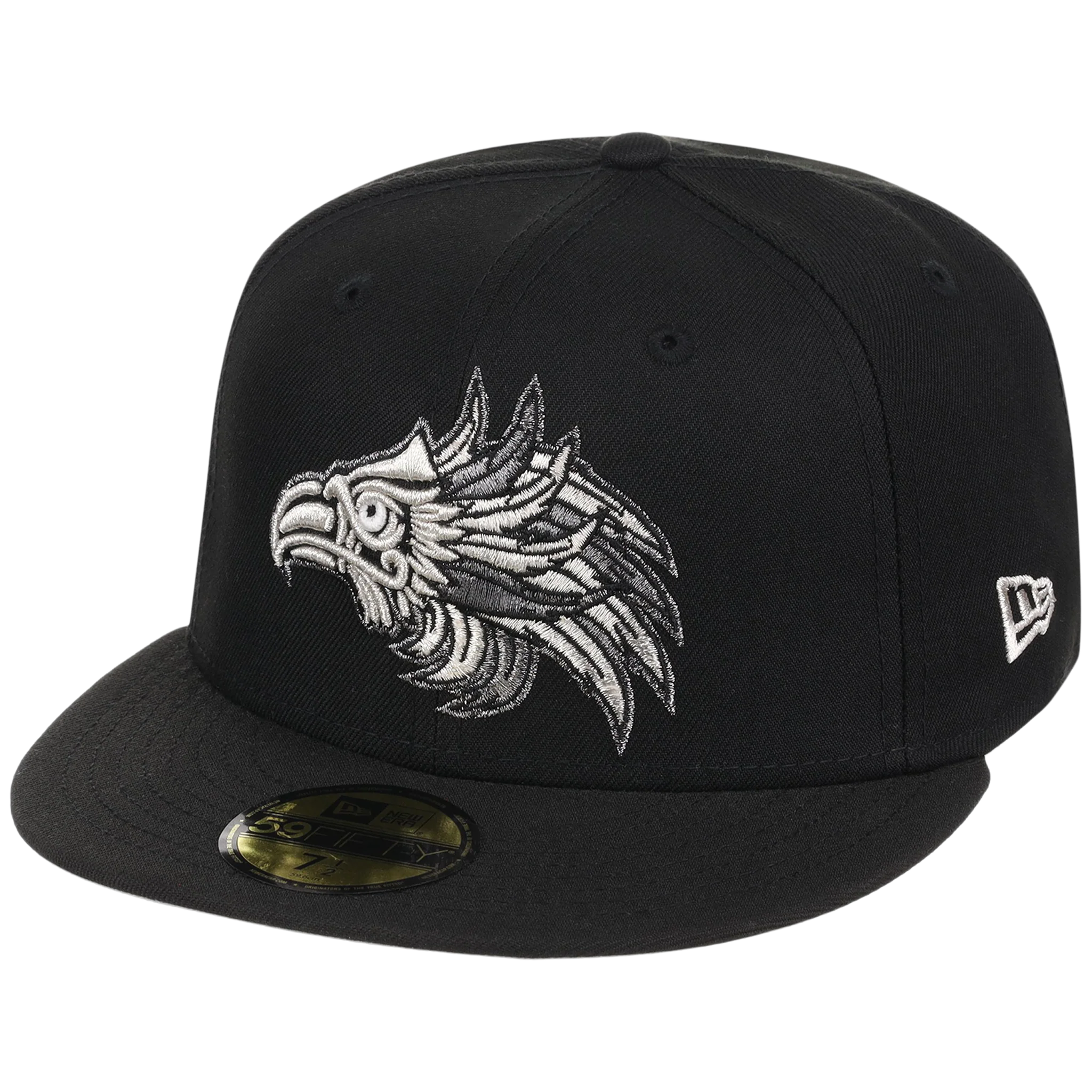 Crown the City: Mexico City - Aztec New Era 59FIFTY (Black/Black) - Image 4