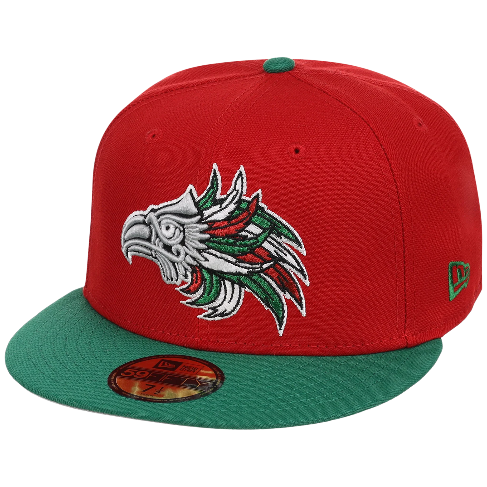 Crown the City: Mexico City - Aztec New Era 59FIFTY (Red/Green) - Image 4