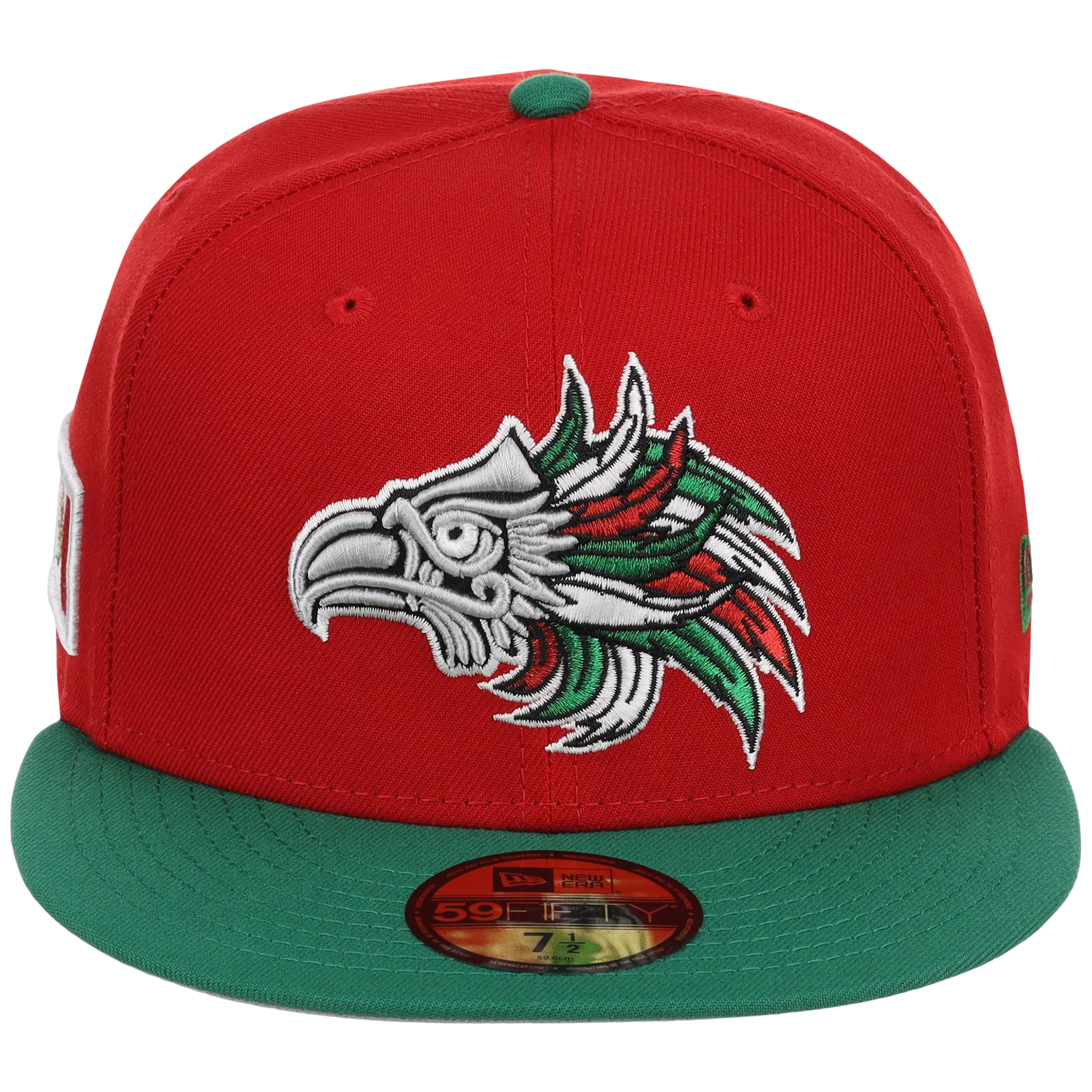 Crown the City: Mexico City - Aztec New Era 59FIFTY (Red/Green) - Image 5