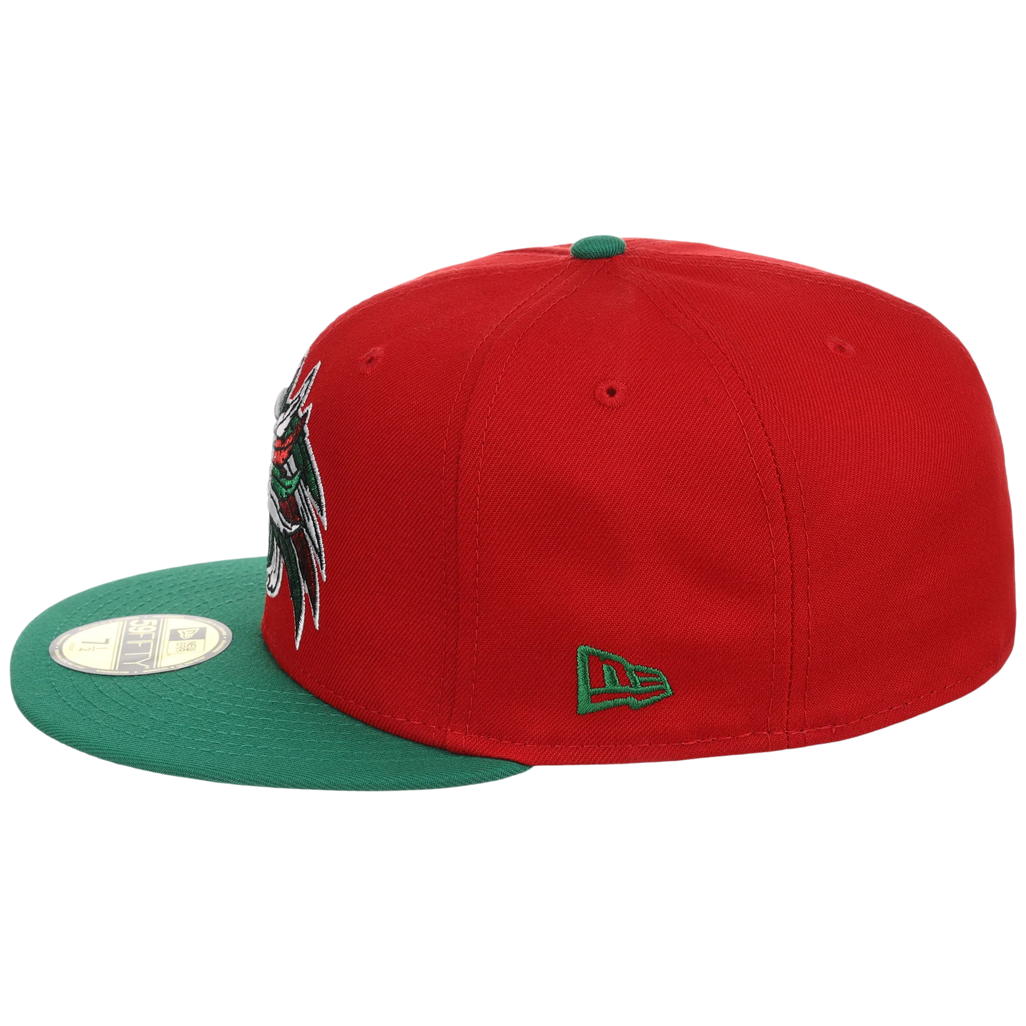 Crown the City: Mexico City - Aztec New Era 59FIFTY (Red/Green) - Image 6
