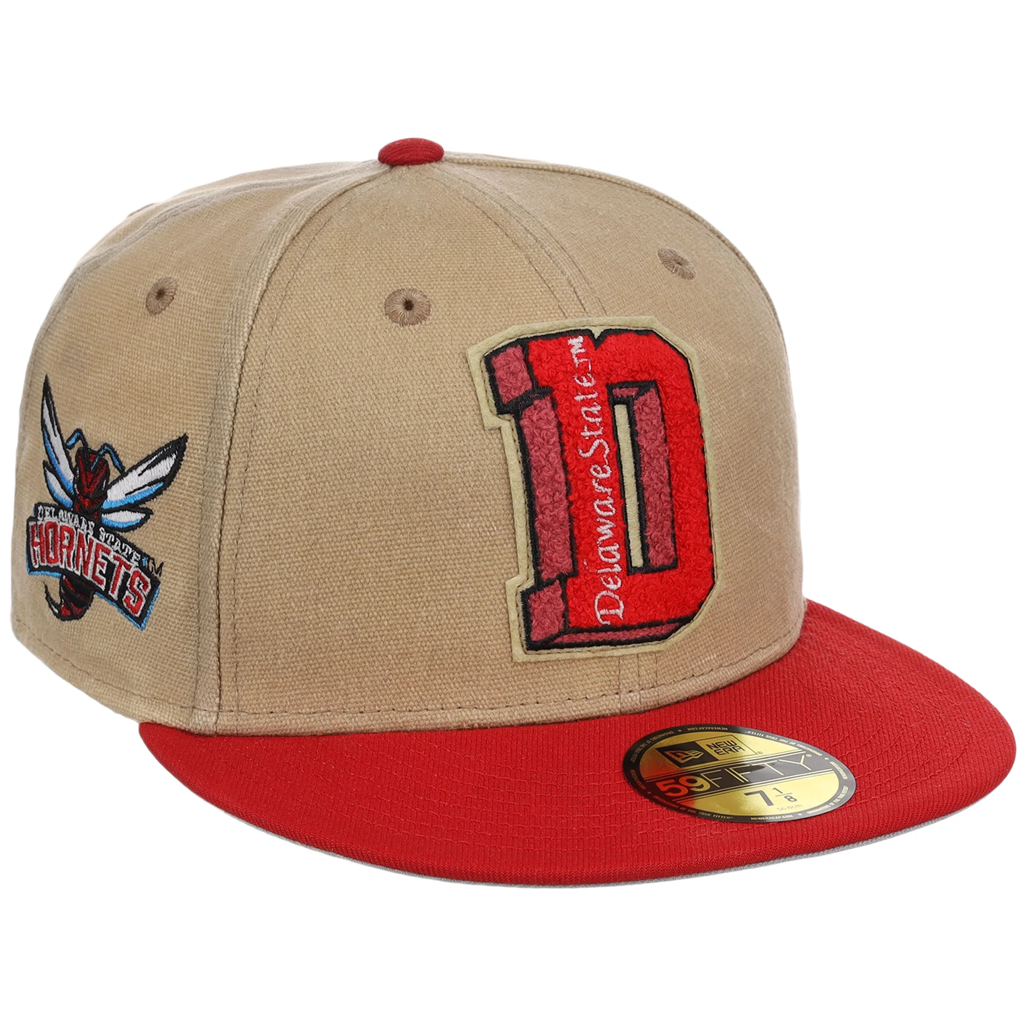 Delaware State Hornets Built by Brilliance New Era 59FIFTY