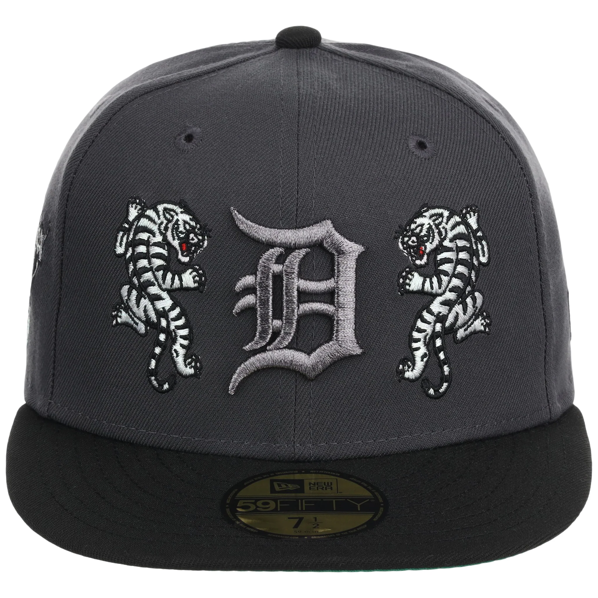 Detroit Tigers Detroit Crown the City 'Double Tiger' - Graphite 59FIFTY - Image 5
