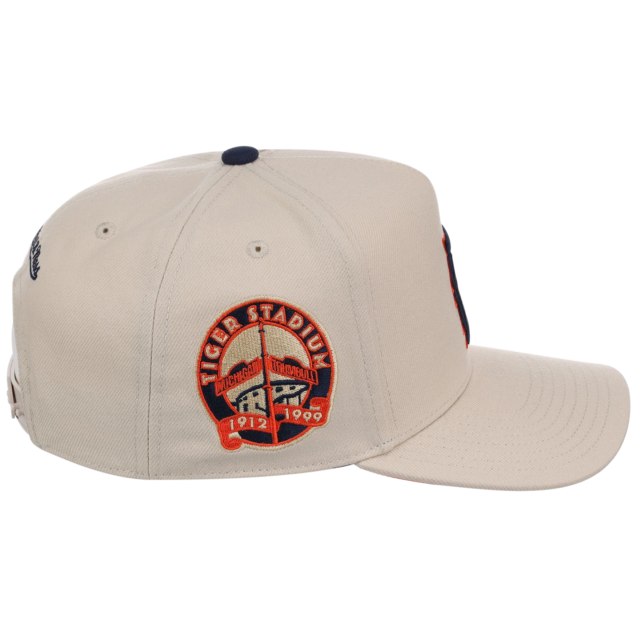 Detroit Tigers Mitchell & Ness MLB 'Era Flip' Heritage Series Pro Pinch - Cream/Cream - Image 3