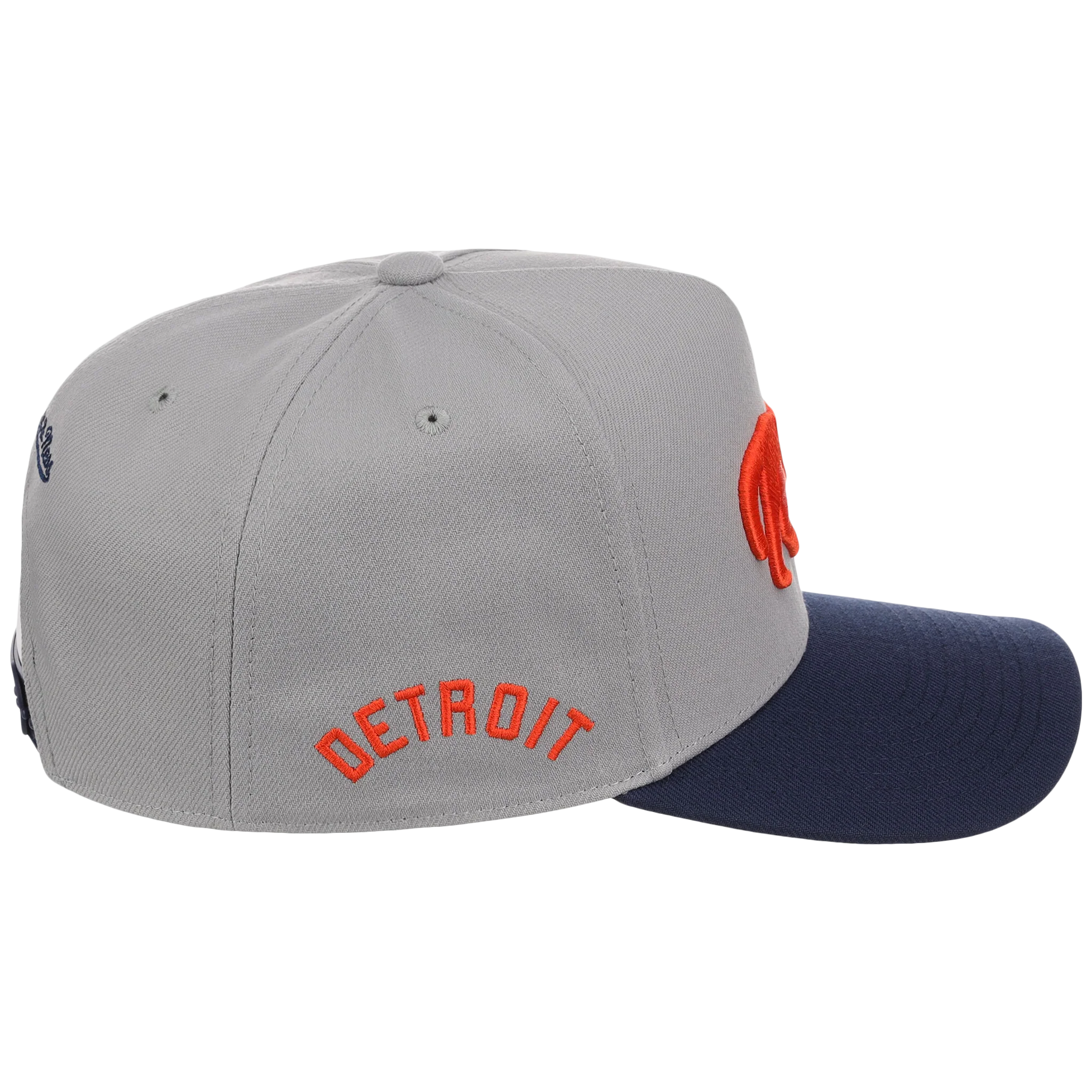 Detroit Tigers Mitchell & Ness MLB 'Era Flip' Heritage Series Pro Pinch - Grey/Navy - Image 3