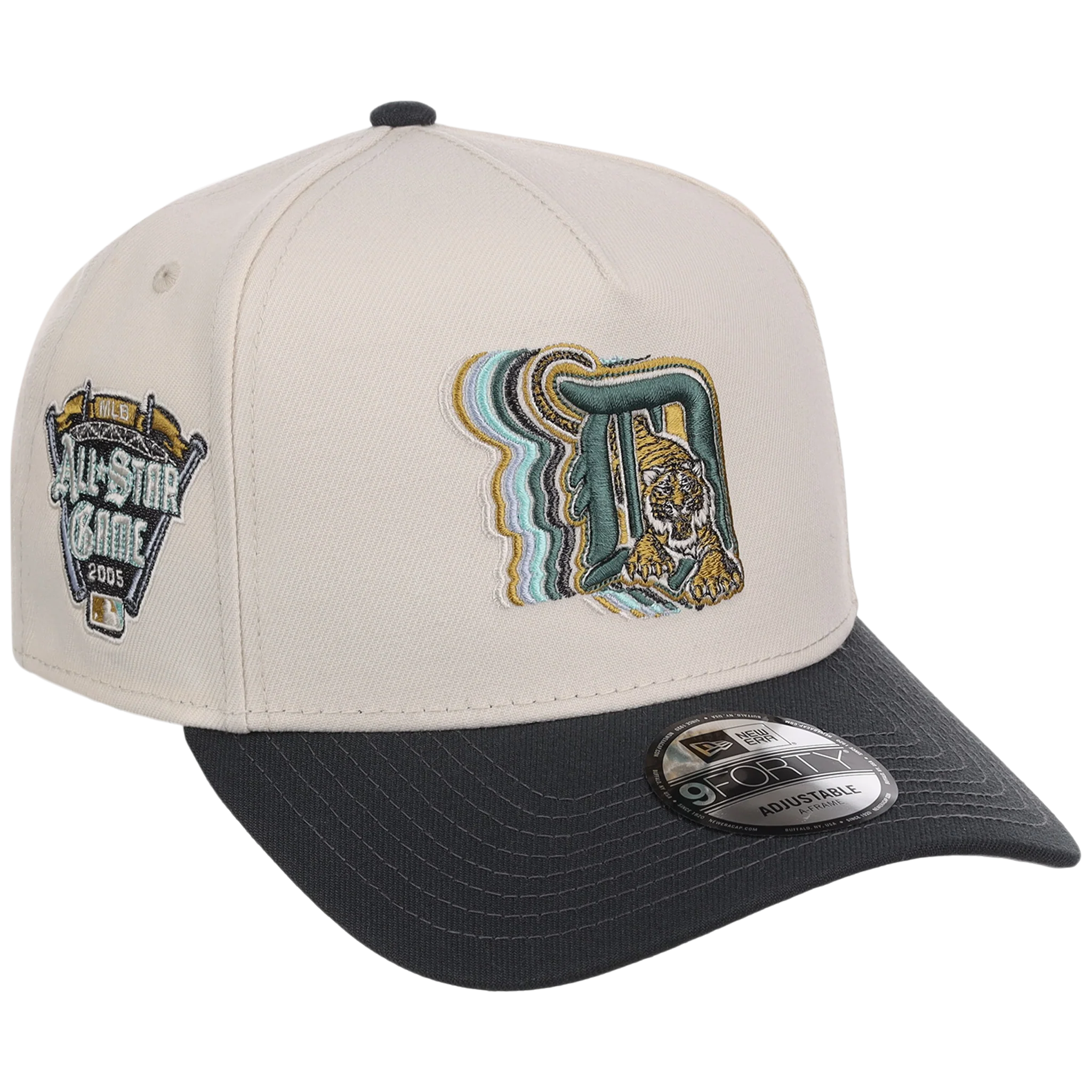 Detroit Tigers MLB Cream Clouds New Era 9FORTY
