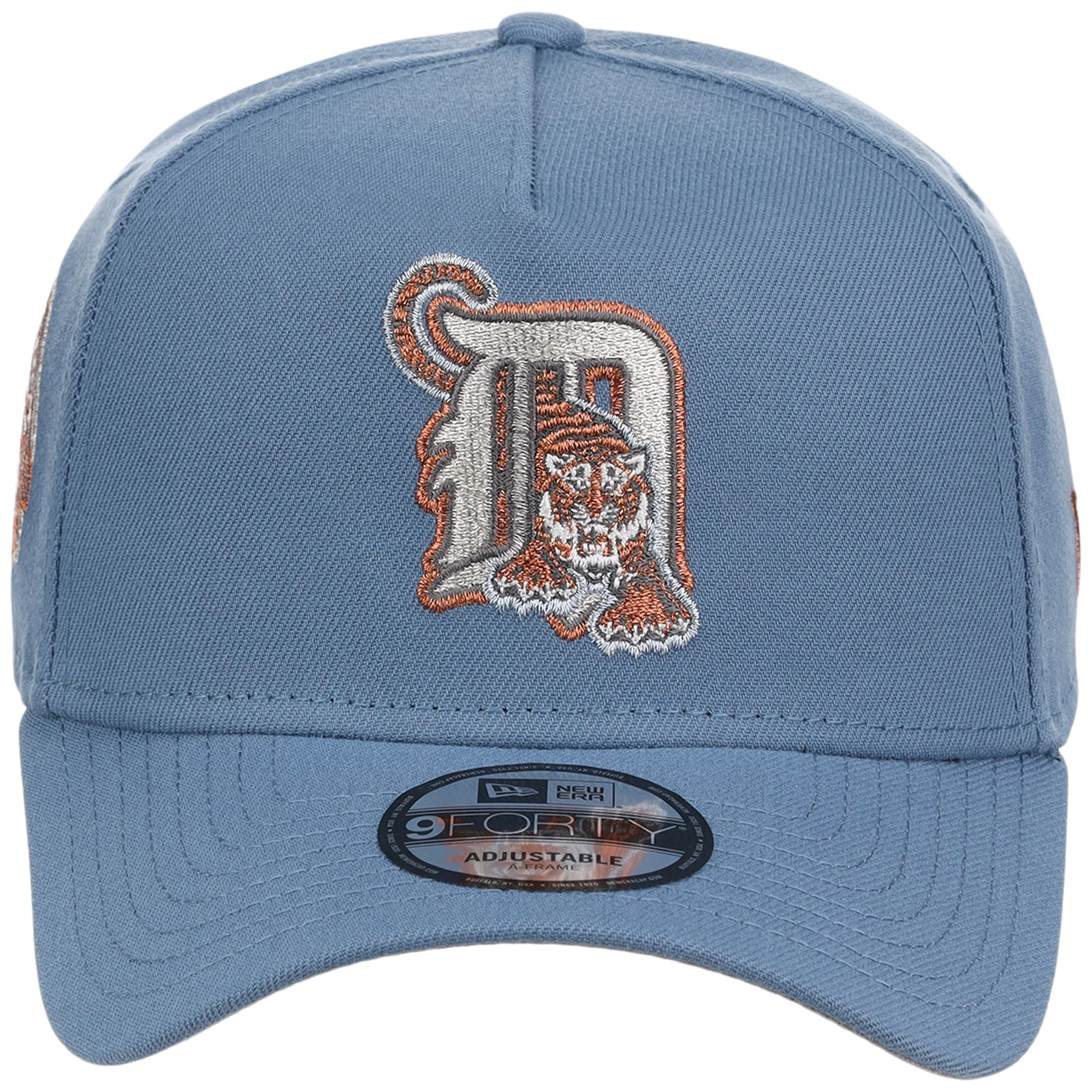 Detroit Tigers MLB Faded Blue New Era 9FORTY - Image 5