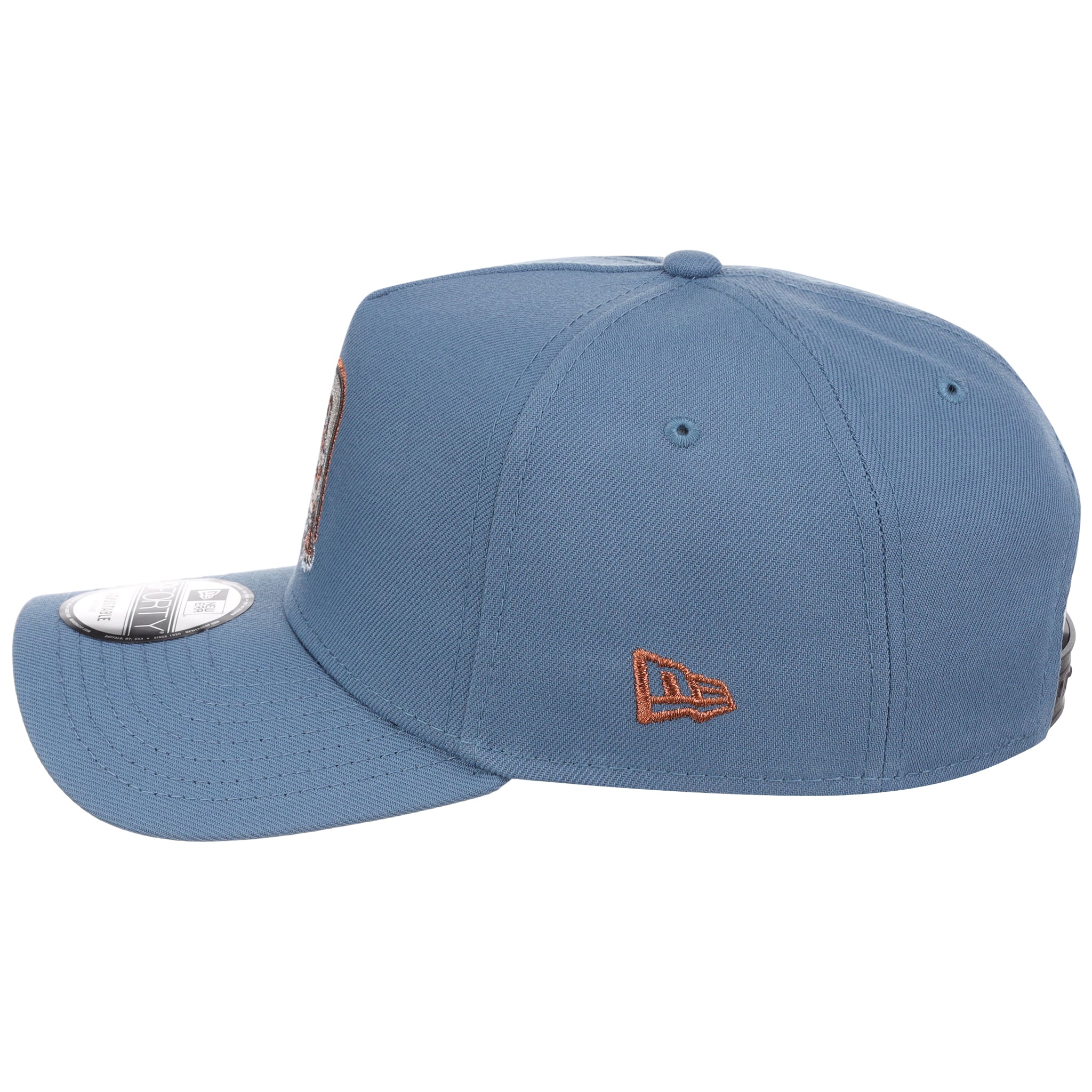 Detroit Tigers MLB Faded Blue New Era 9FORTY - Image 6