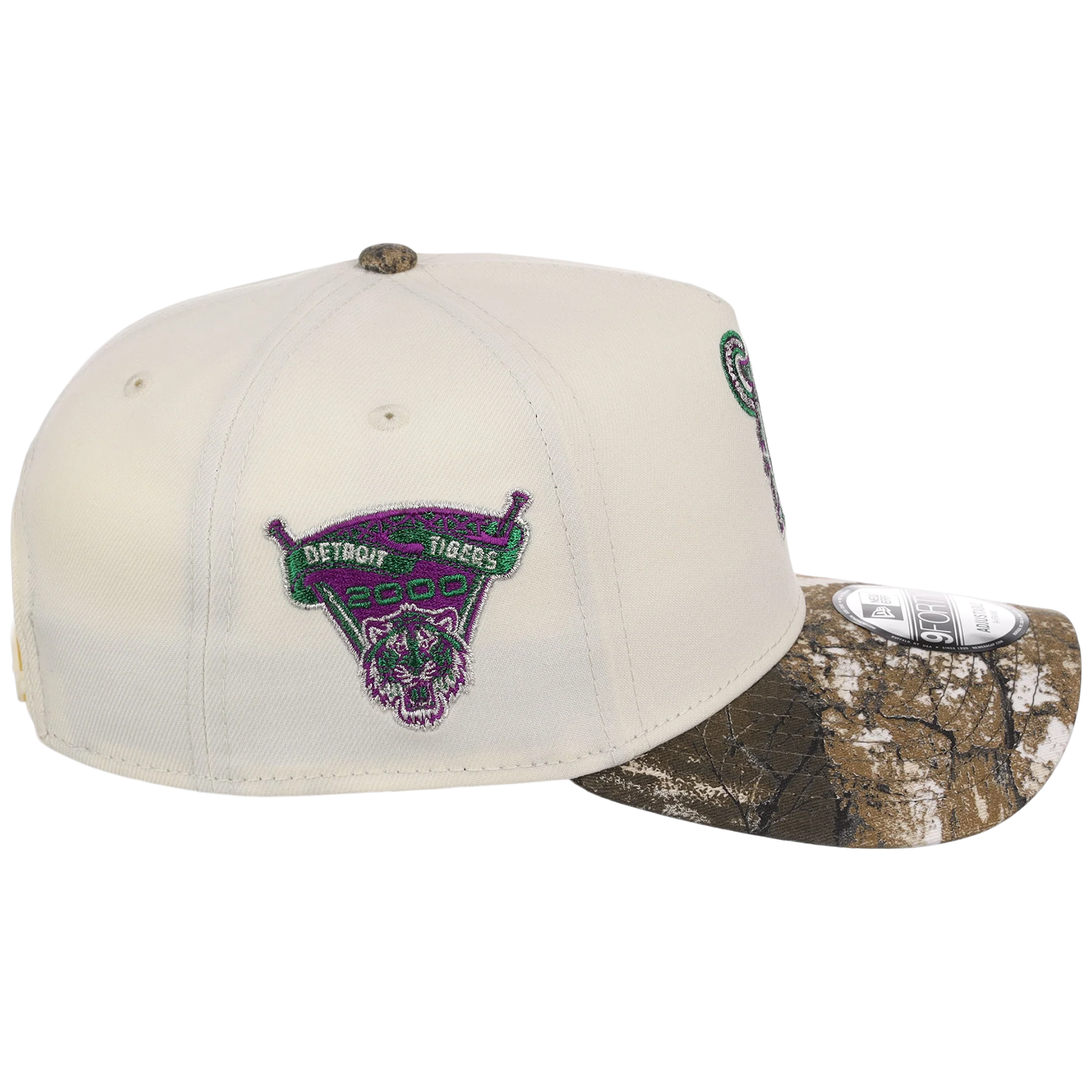 Detroit Tigers MLB Purple Trees New Era 9FORTY - Image 3