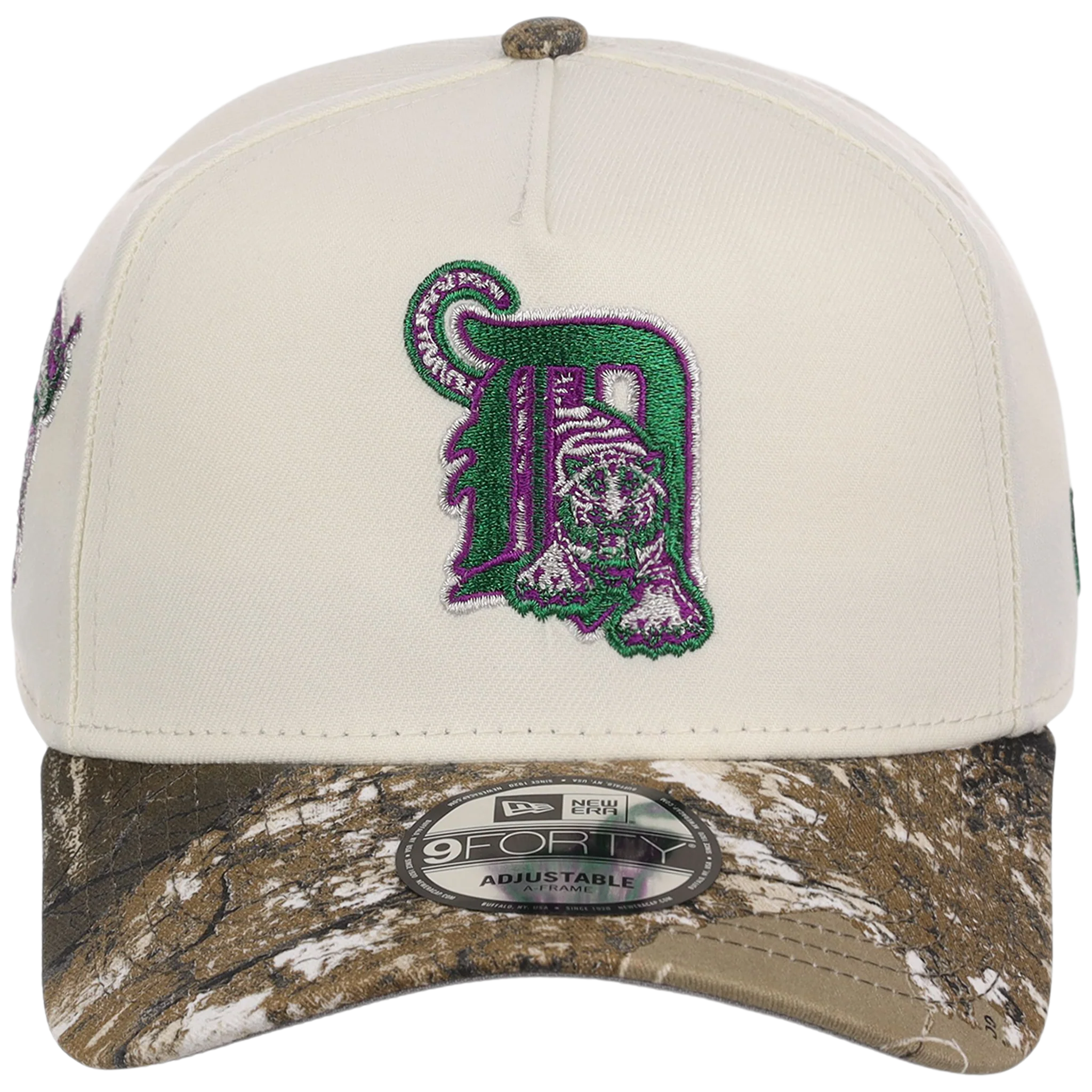 Detroit Tigers MLB Purple Trees New Era 9FORTY - Image 5