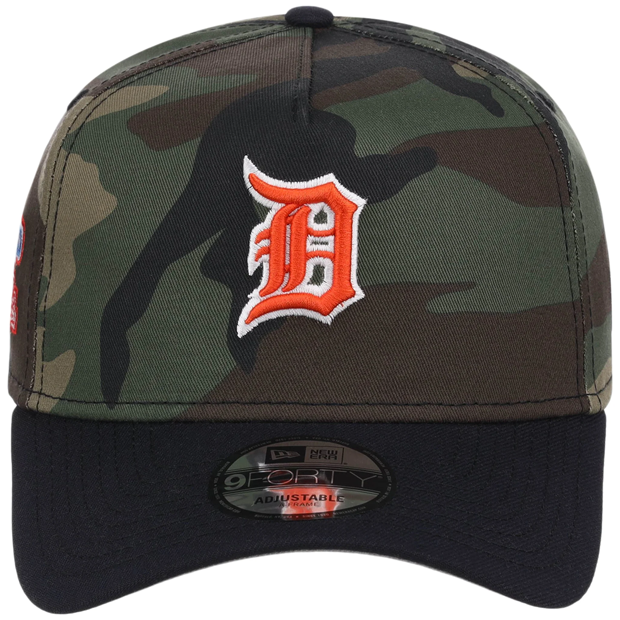 Detroit Tigers MLB Woodland Contrast New Era 9FORTY - Image 5