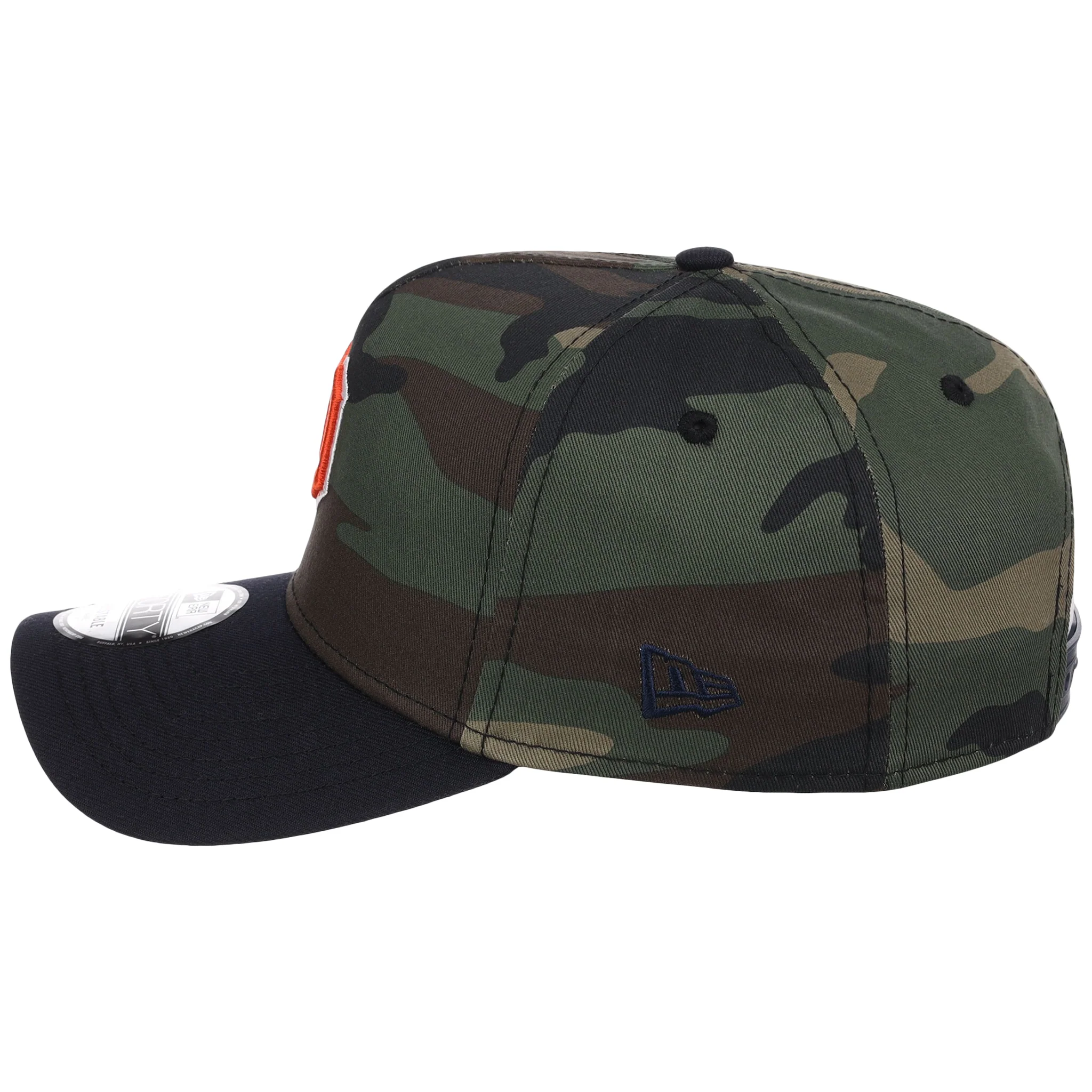 Detroit Tigers MLB Woodland Contrast New Era 9FORTY - Image 6