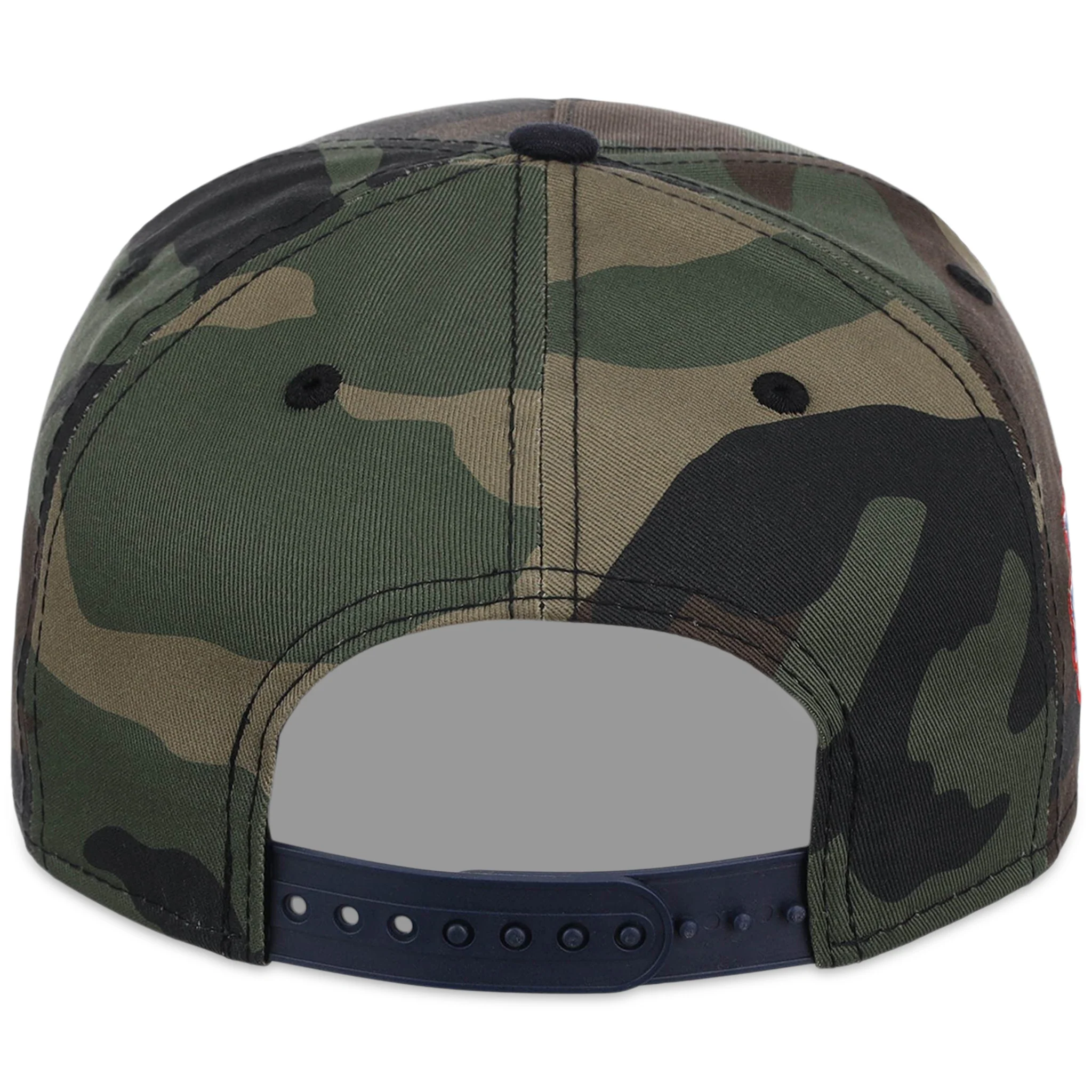 Detroit Tigers MLB Woodland Contrast New Era 9FORTY - Image 7