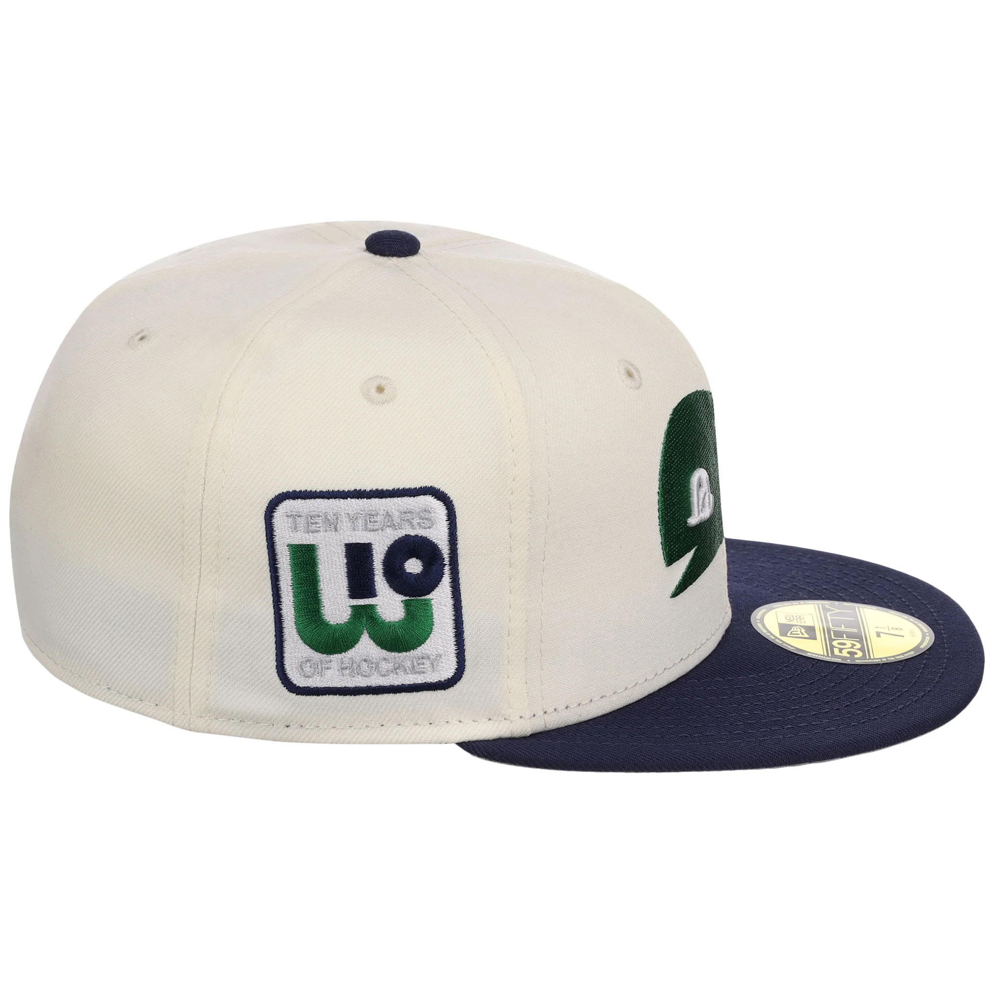 HARTFORD WHALERS NHL CHROME OTC NEW ERA 59FIFTY - Image 3