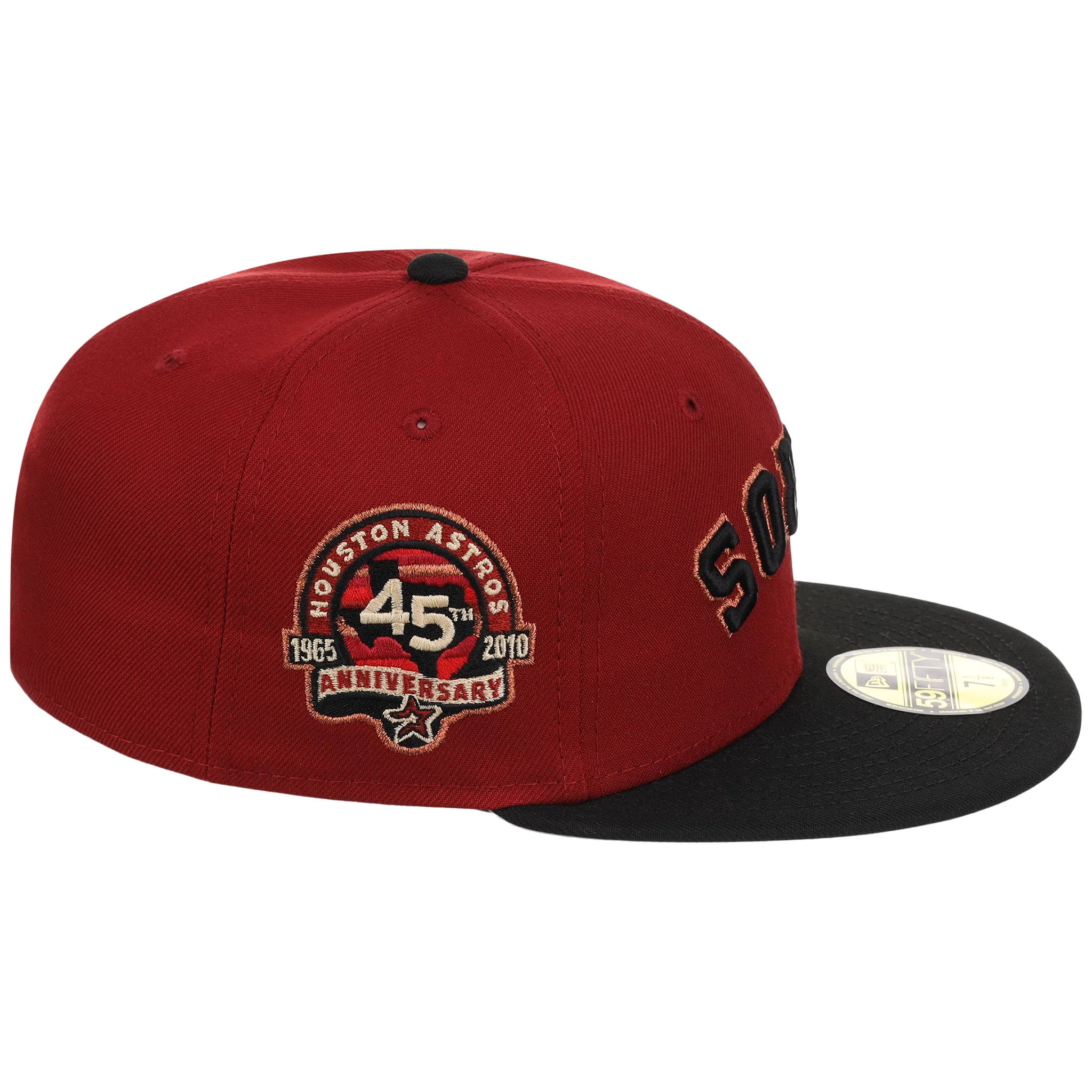 Houston Astros Flipmode New Era 59FIFTY - Red/Black 'Stros - Image 3