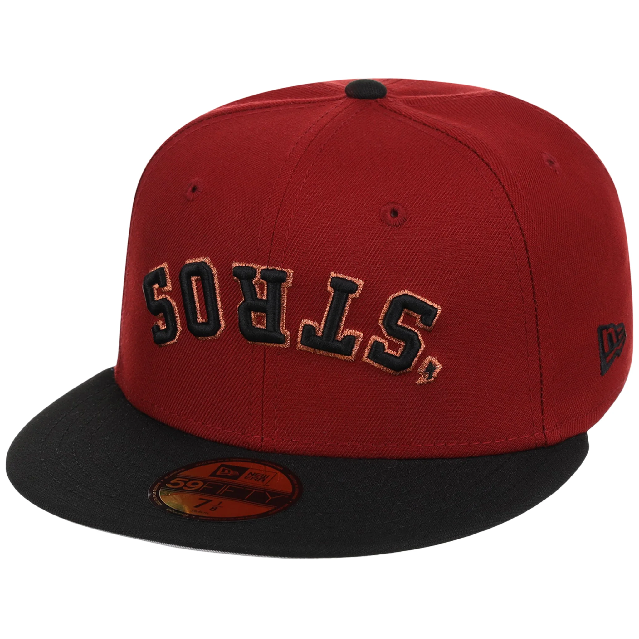 Houston Astros Flipmode New Era 59FIFTY - Red/Black 'Stros - Image 4