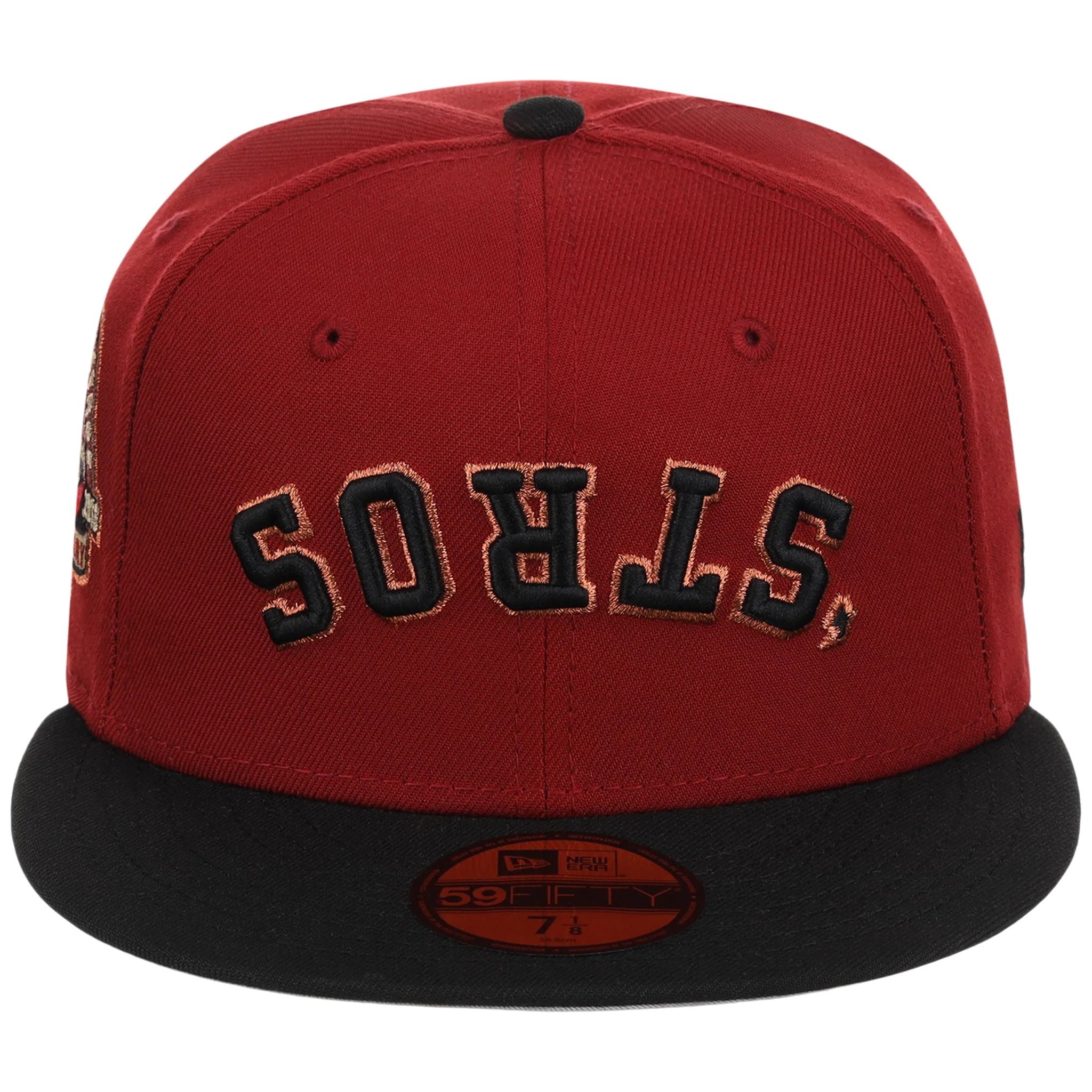 Houston Astros Flipmode New Era 59FIFTY - Red/Black 'Stros - Image 5