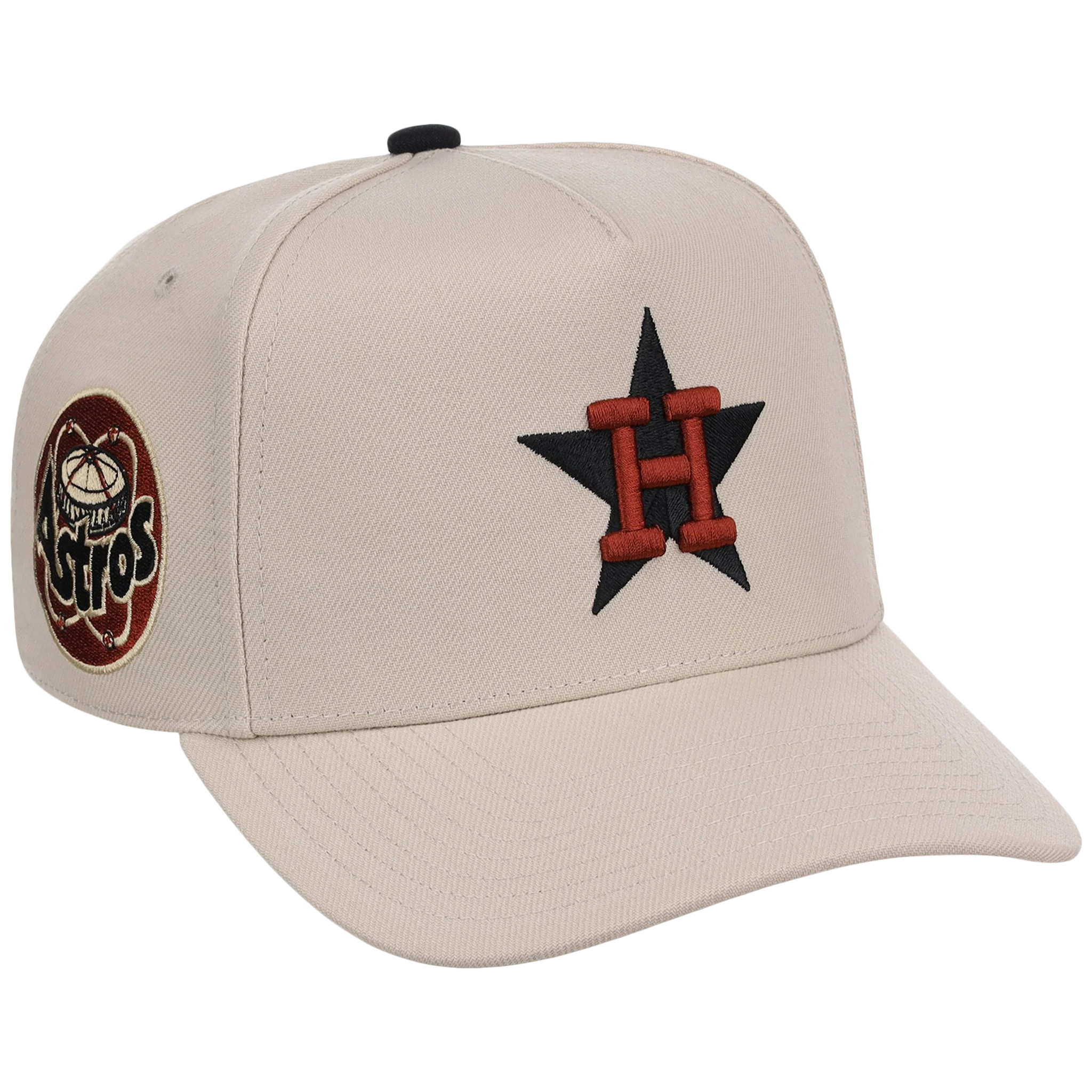 Houston Astros Mitchell & Ness MLB 'Era Flip' Heritage Series Pro Pinch - Cream/Cream