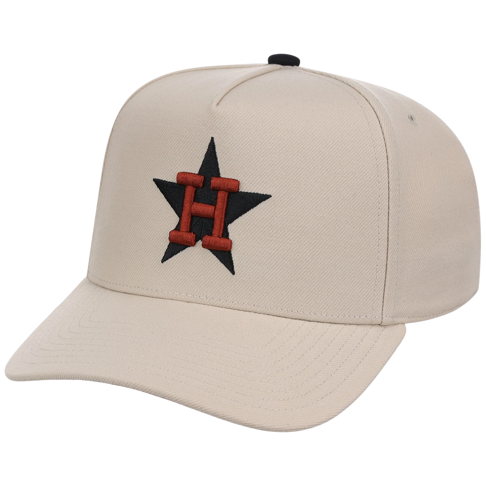 Houston Astros Mitchell & Ness MLB 'Era Flip' Heritage Series Pro Pinch - Cream/Cream - Image 4