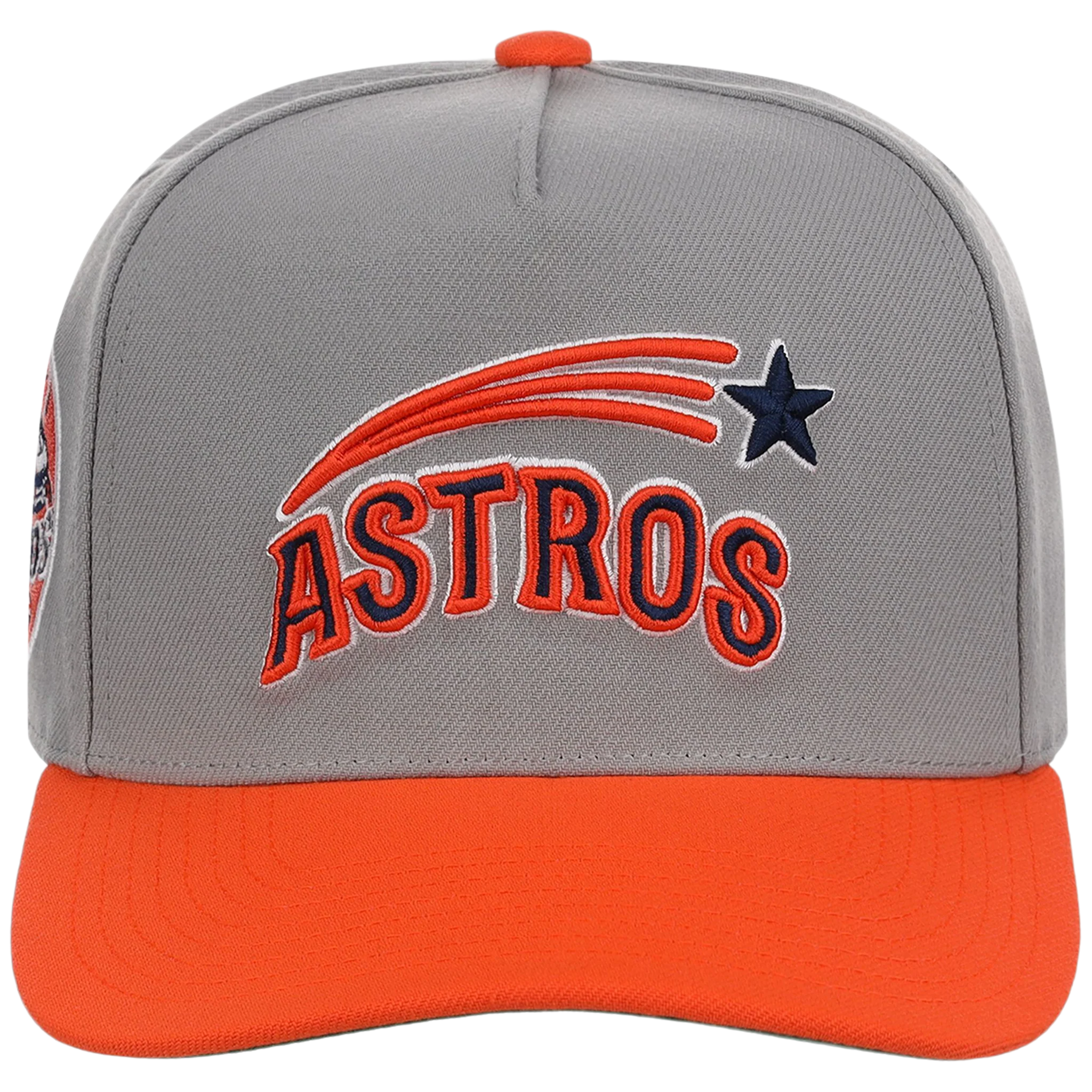 Houston Astros Mitchell & Ness MLB 'Era Flip' Heritage Series Pro Pinch - Grey/Orange - Image 5