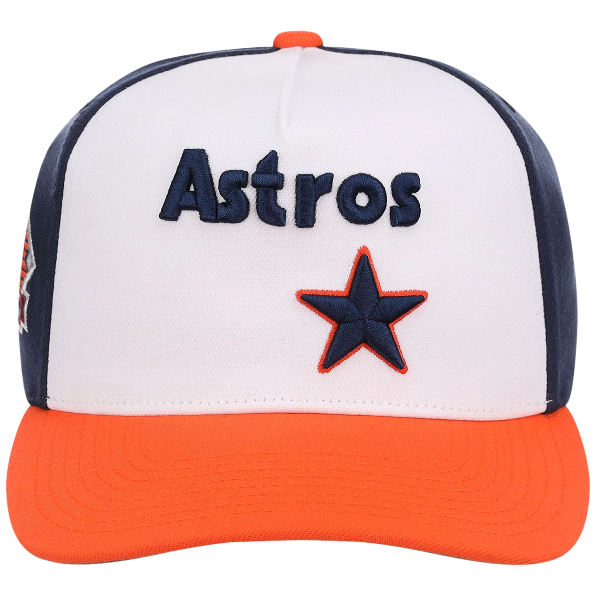 Houston Astros Mitchell & Ness MLB 'Era Flip' Heritage Series Pro Pinch - White/Orange - Image 5