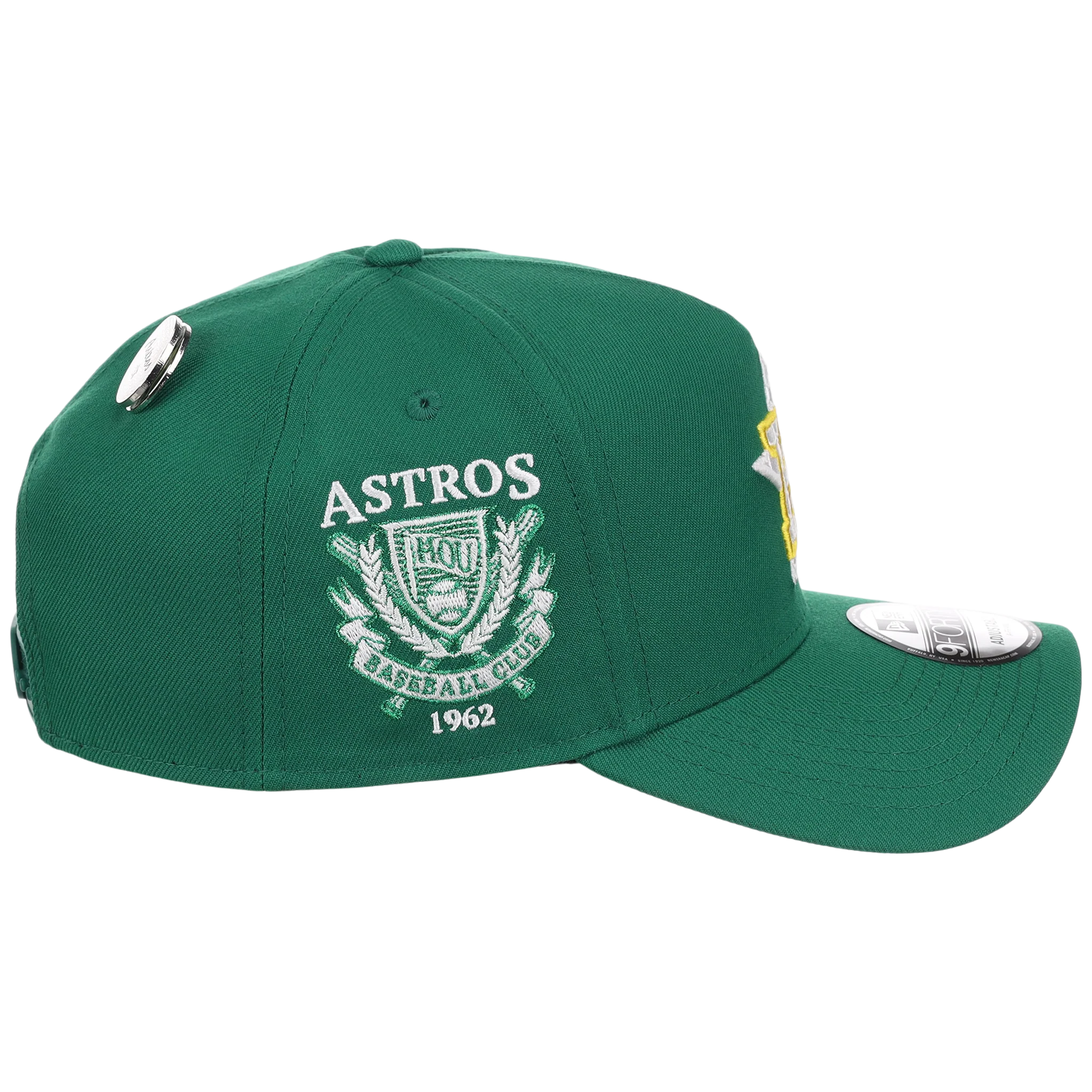 Houston Astros MLB Augusta Bloom New Era 9FORTY w/ Golf Pin - Image 4