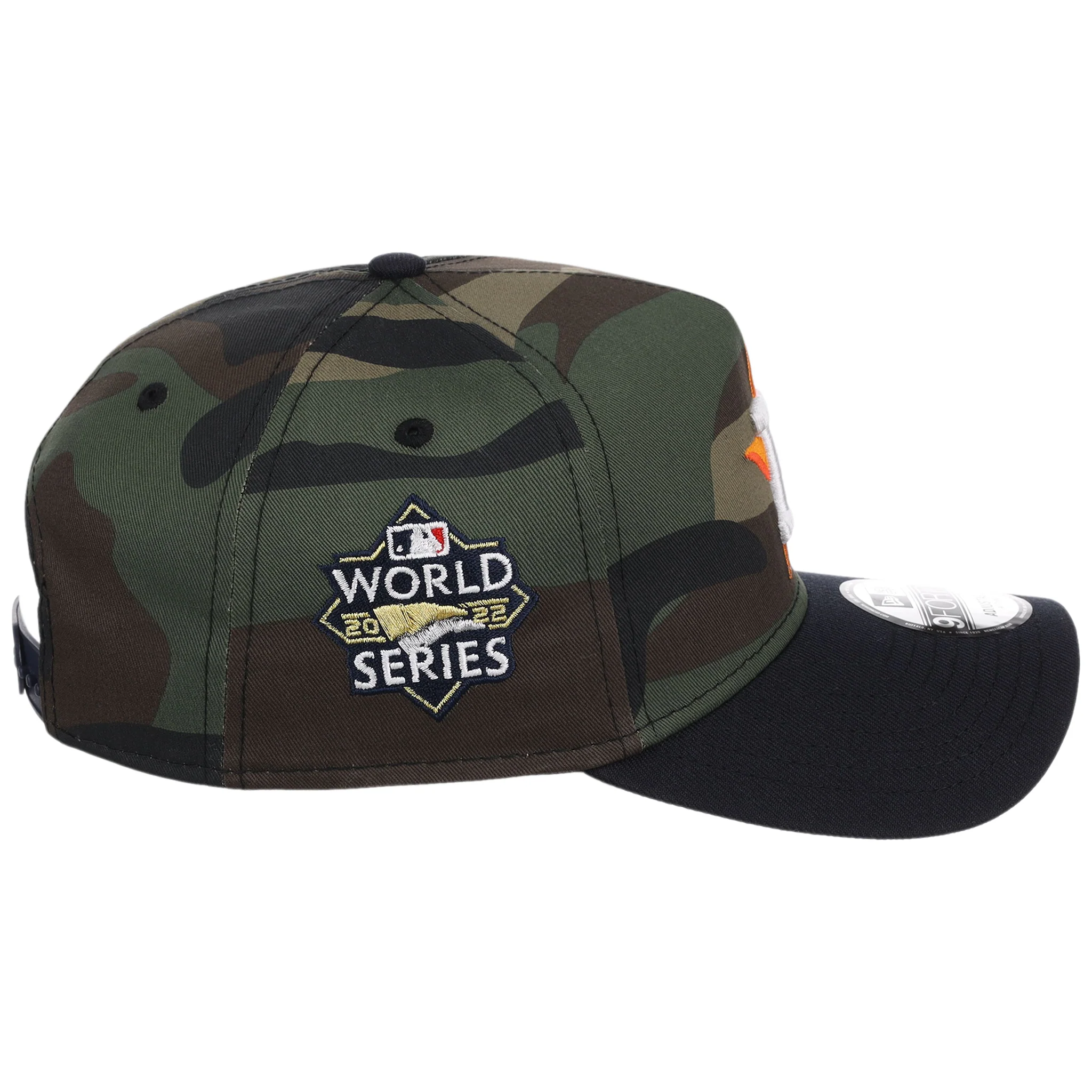 Houston Astros MLB Woodland Contrast New Era 9FORTY - Image 3