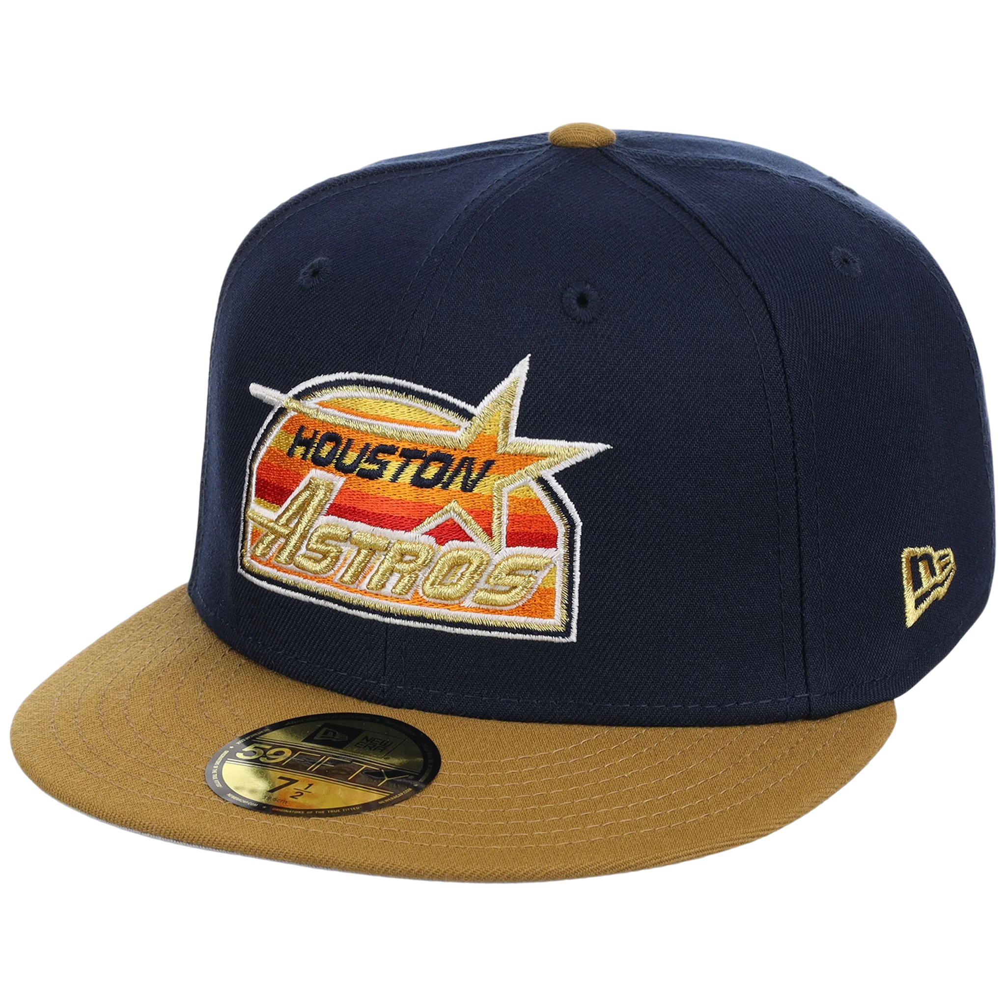 Houston Astros Space City Sunrise - New Era 59FIFTY Blue/Gold - Image 4