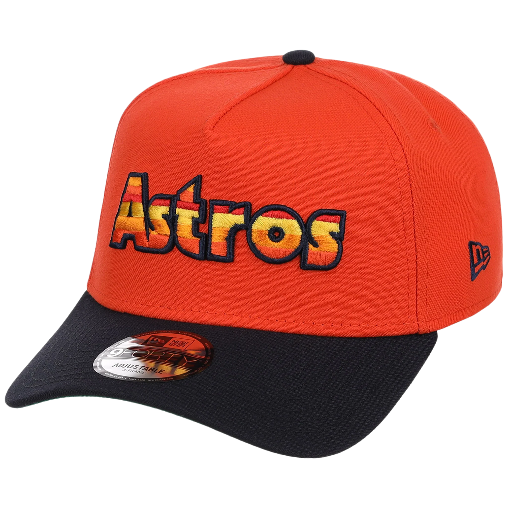 Houston Astros Space City Sunrise - New Era 9FORTY Orange/Navy - Image 4