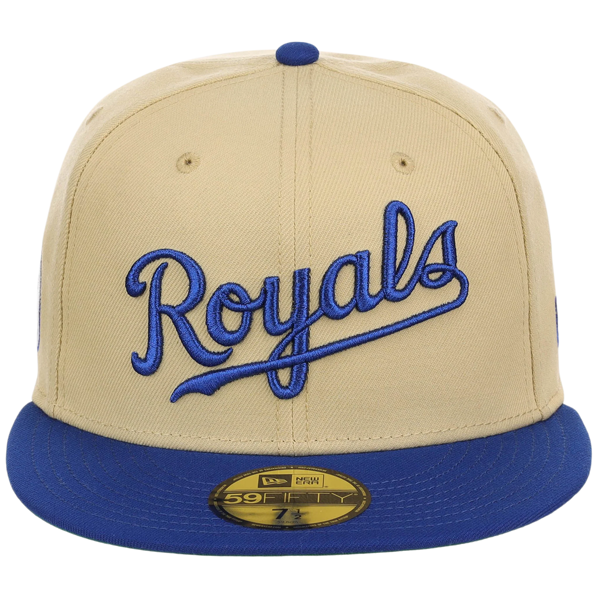 Kansas City Royals 8-bit Terror New Era 59FIFTY - Gold/Light Royal - Image 5