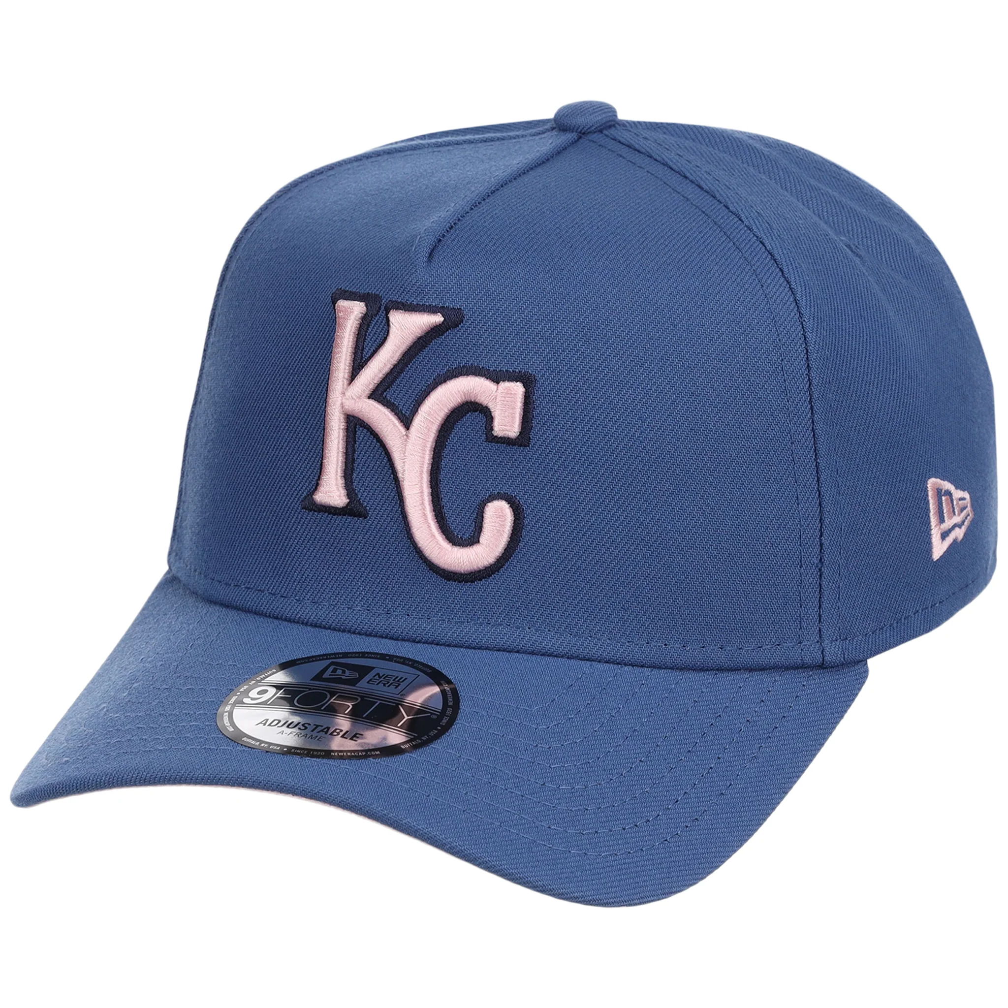 Kansas City Royals MLB Pink Indigo New Era 9FORTY - Image 4