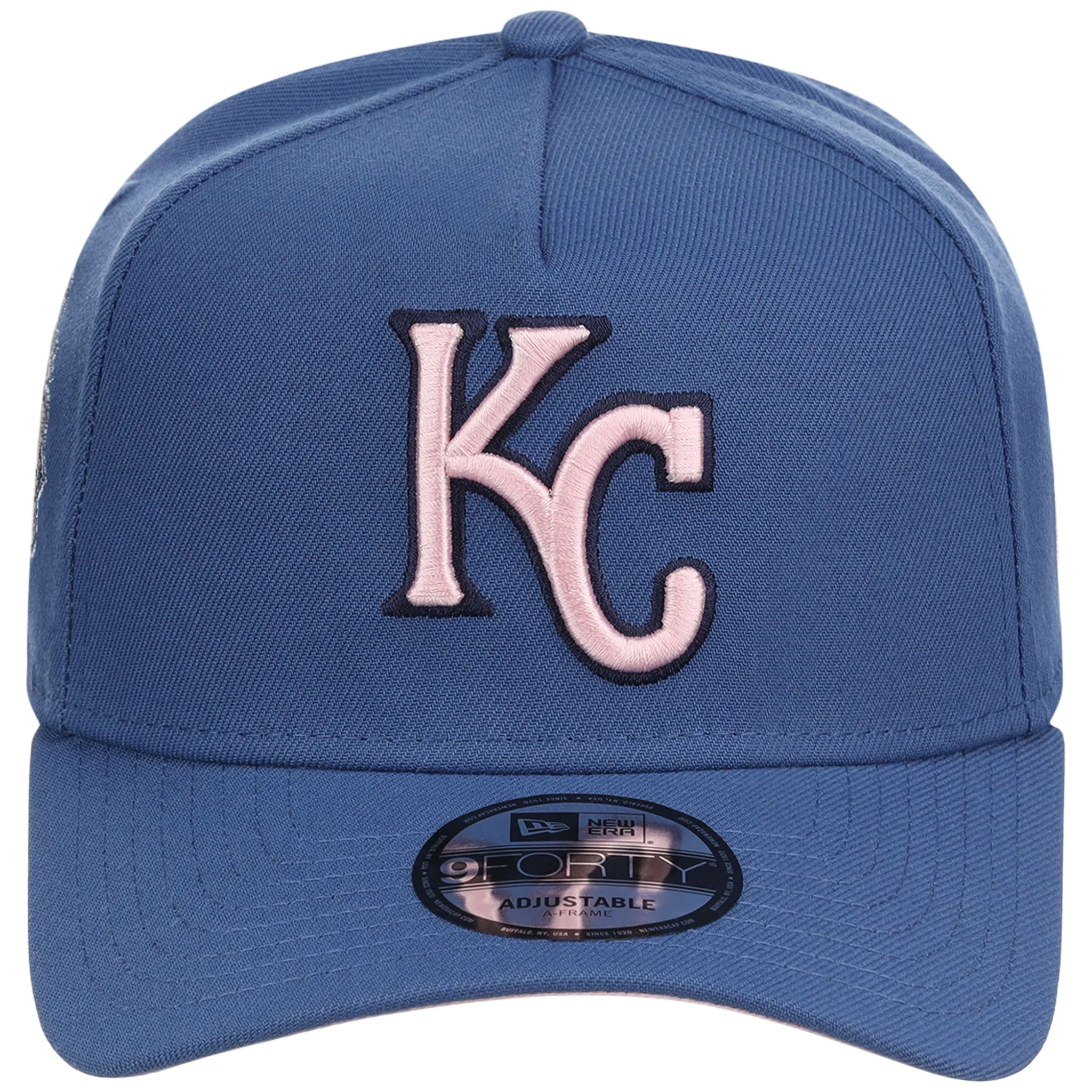 Kansas City Royals MLB Pink Indigo New Era 9FORTY - Image 5