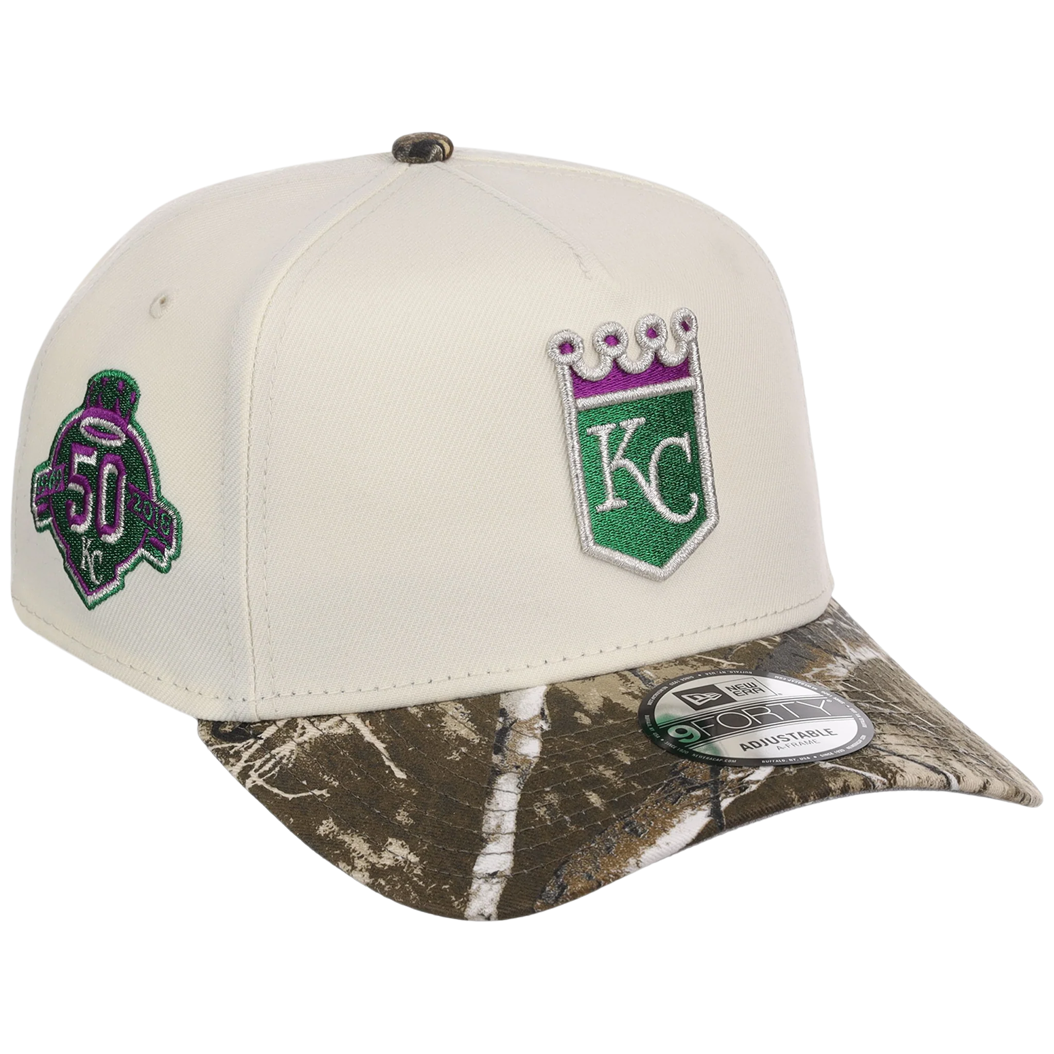 Kansas City Royals MLB Purple Trees New Era 9FORTY