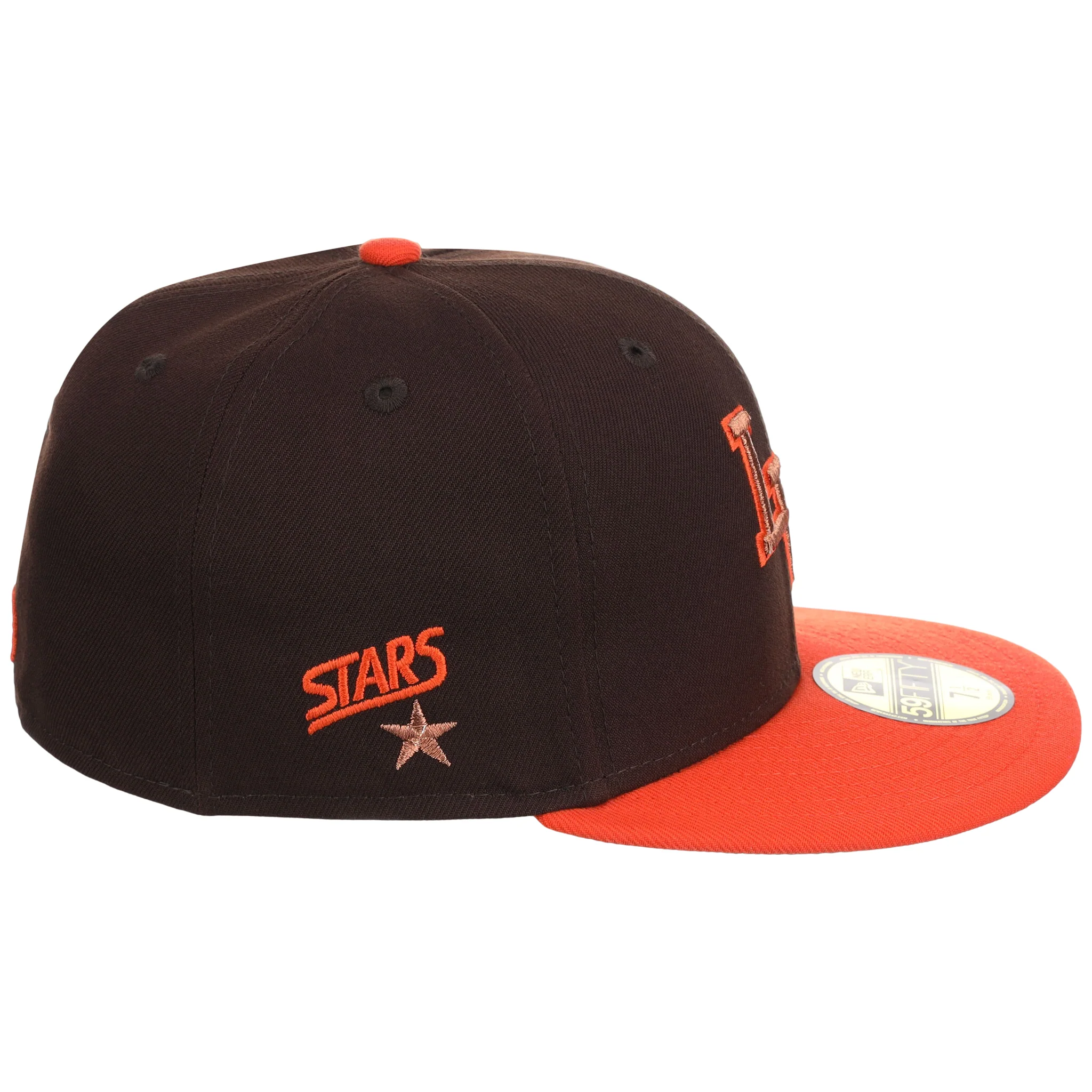 Las Vegas Aviators Las Vegas Crown the City New Era 59FIFTY - Brown/Orange - Image 3