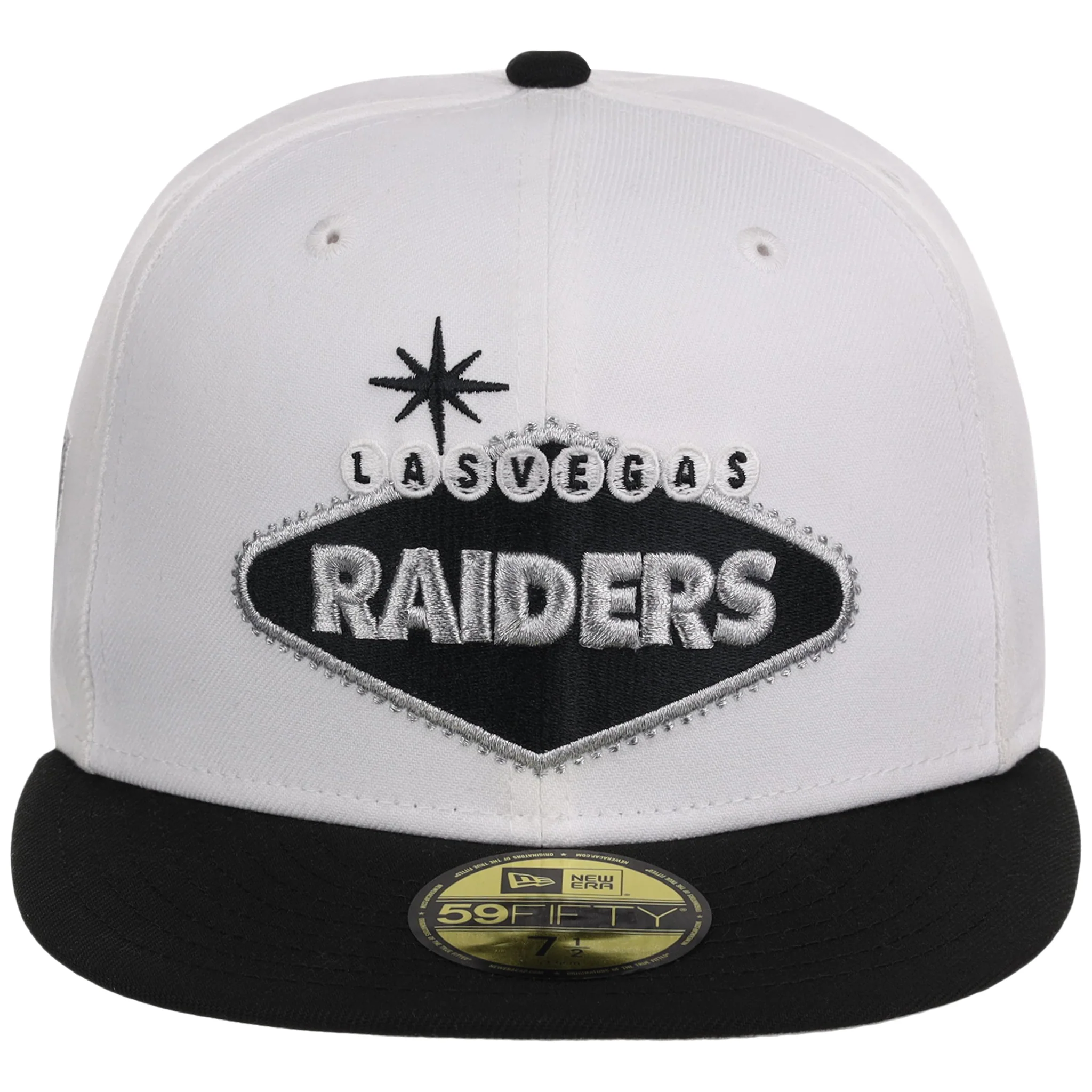 Las Vegas Raiders Las Vegas Crown the City New Era 59FIFTY - Welcome Sign - Image 5