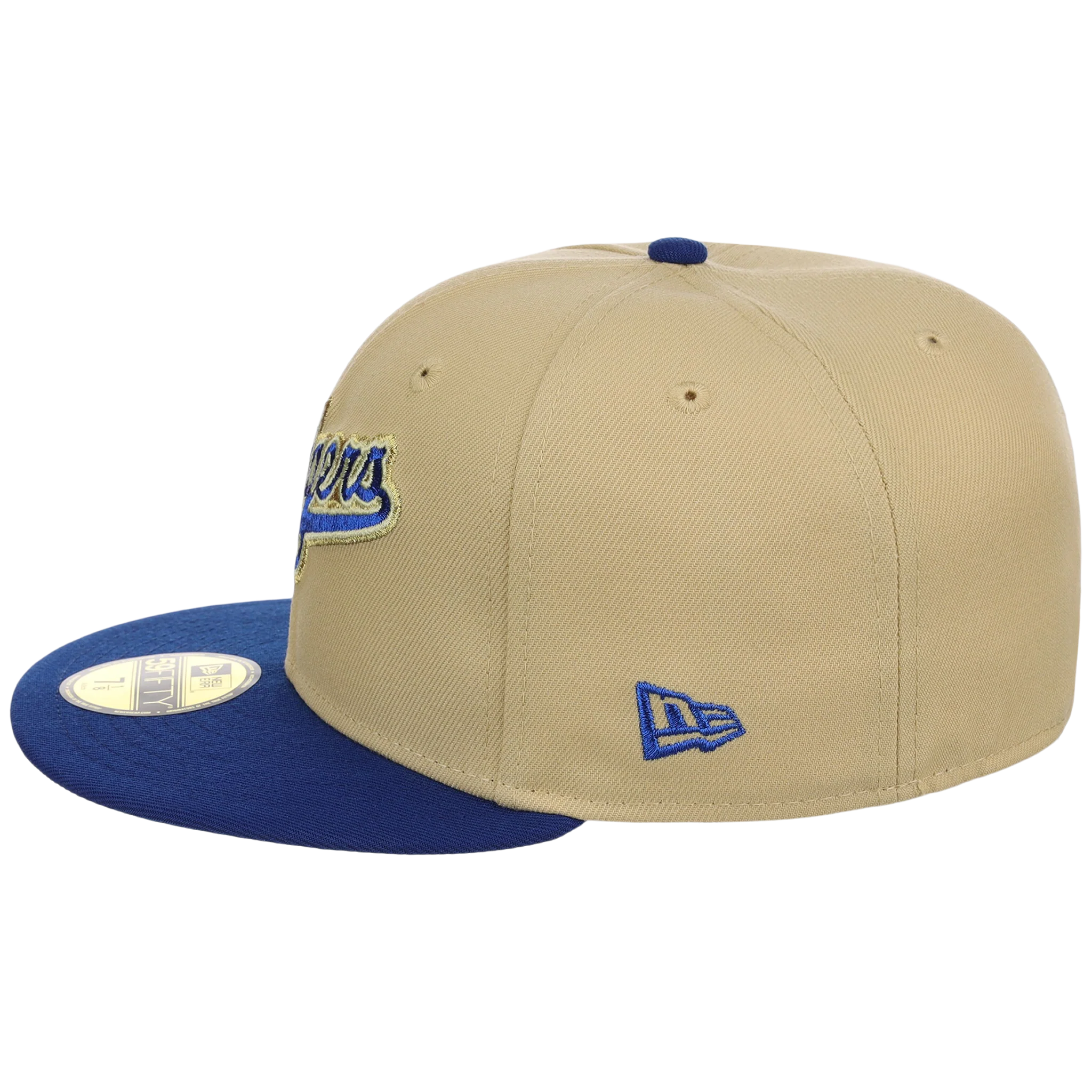 Los Angeles Dodgers 42 Legacy Pack New Era 59FIFTY - Vegas Gold/Royal - Image 6