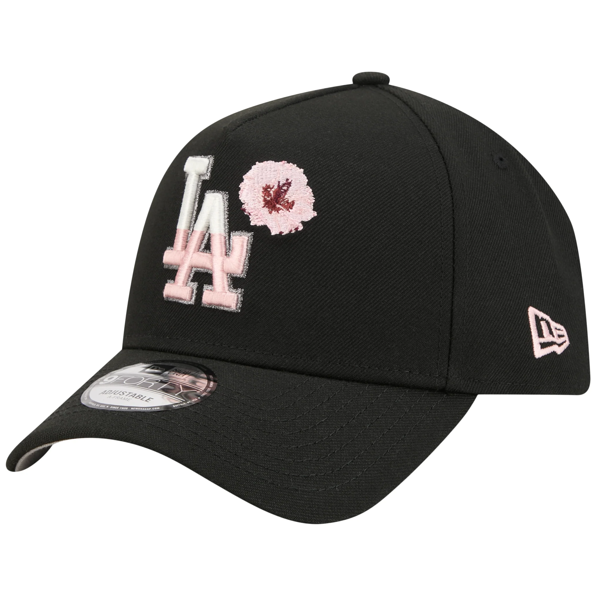 Los Angeles Dodgers Los Angeles Crown the City - Blossom - Black/Black New Era 9FORTY - Image 4