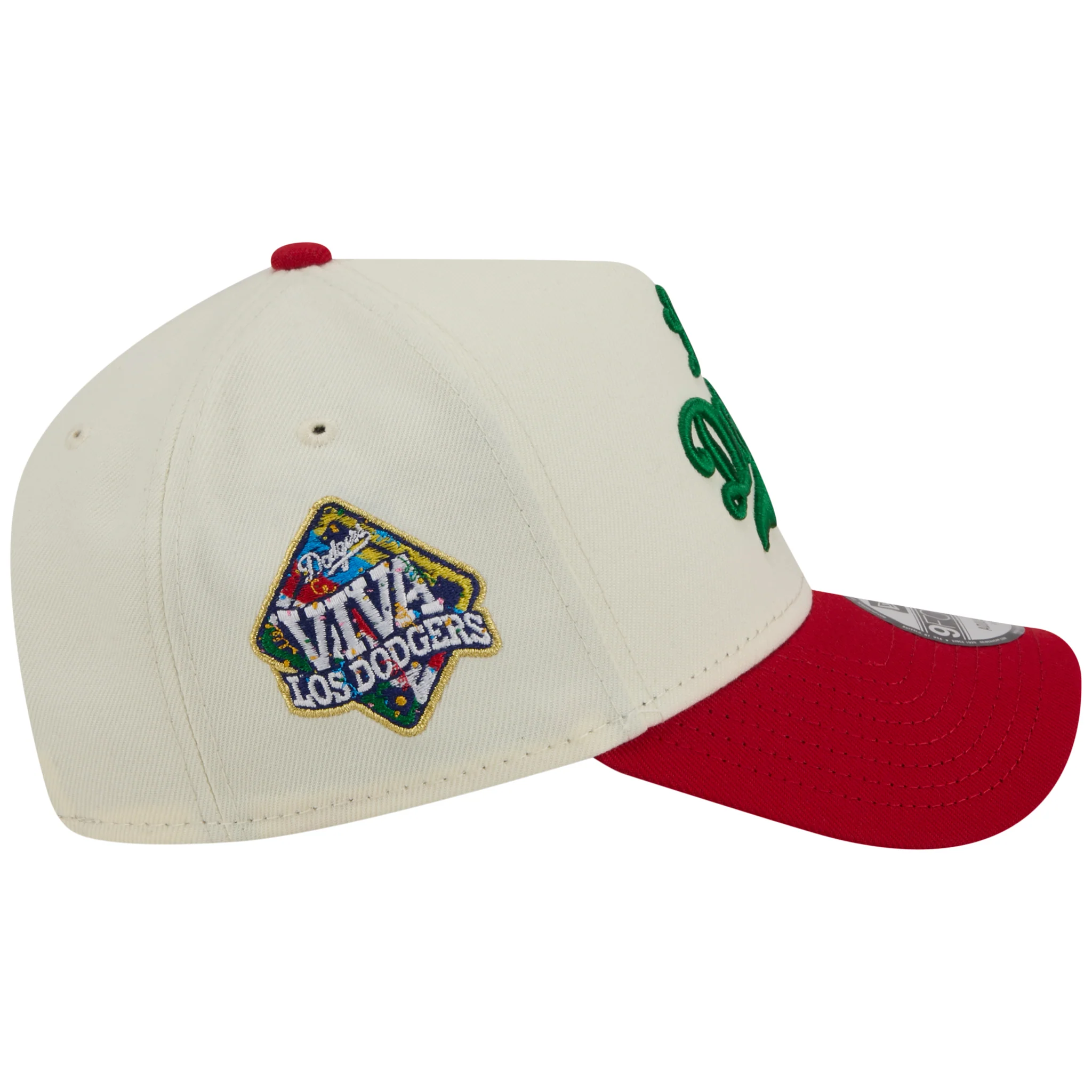 Los Angeles Dodgers Los Angeles Crown the City - Doyers - Chrome/Red New Era 9FORTY - Image 3